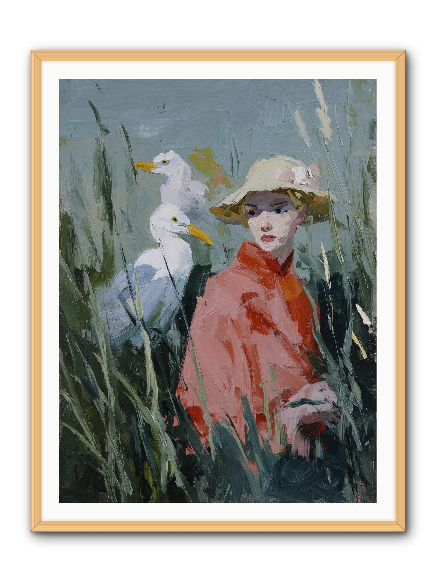 Honey Dreams -- Framed Print - Natural 36x48