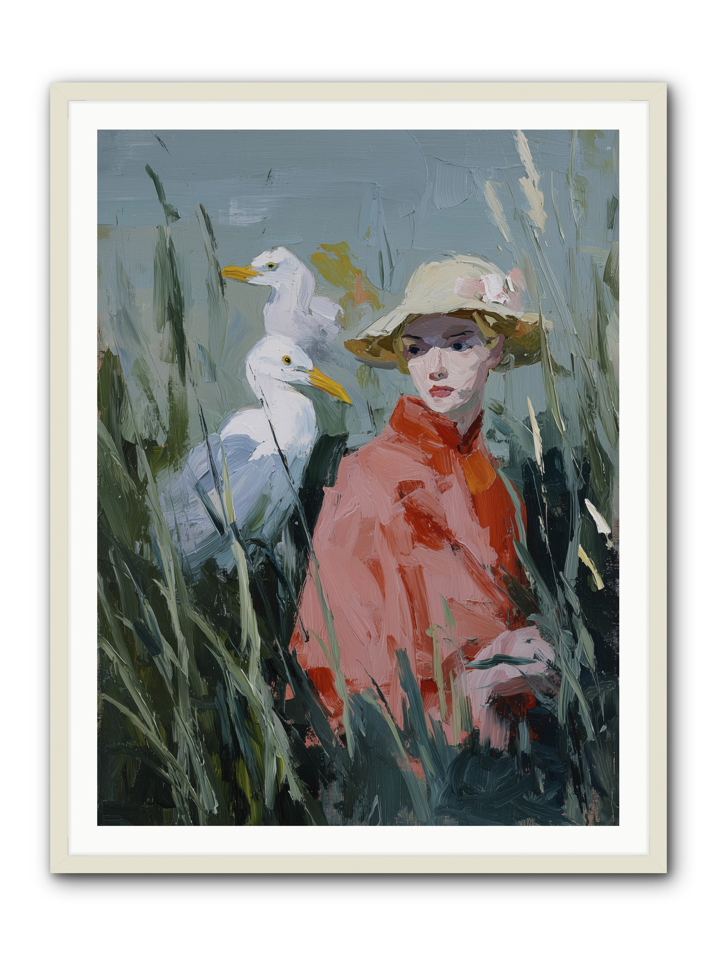 Honey Dreams -- Framed Print - White 36x48