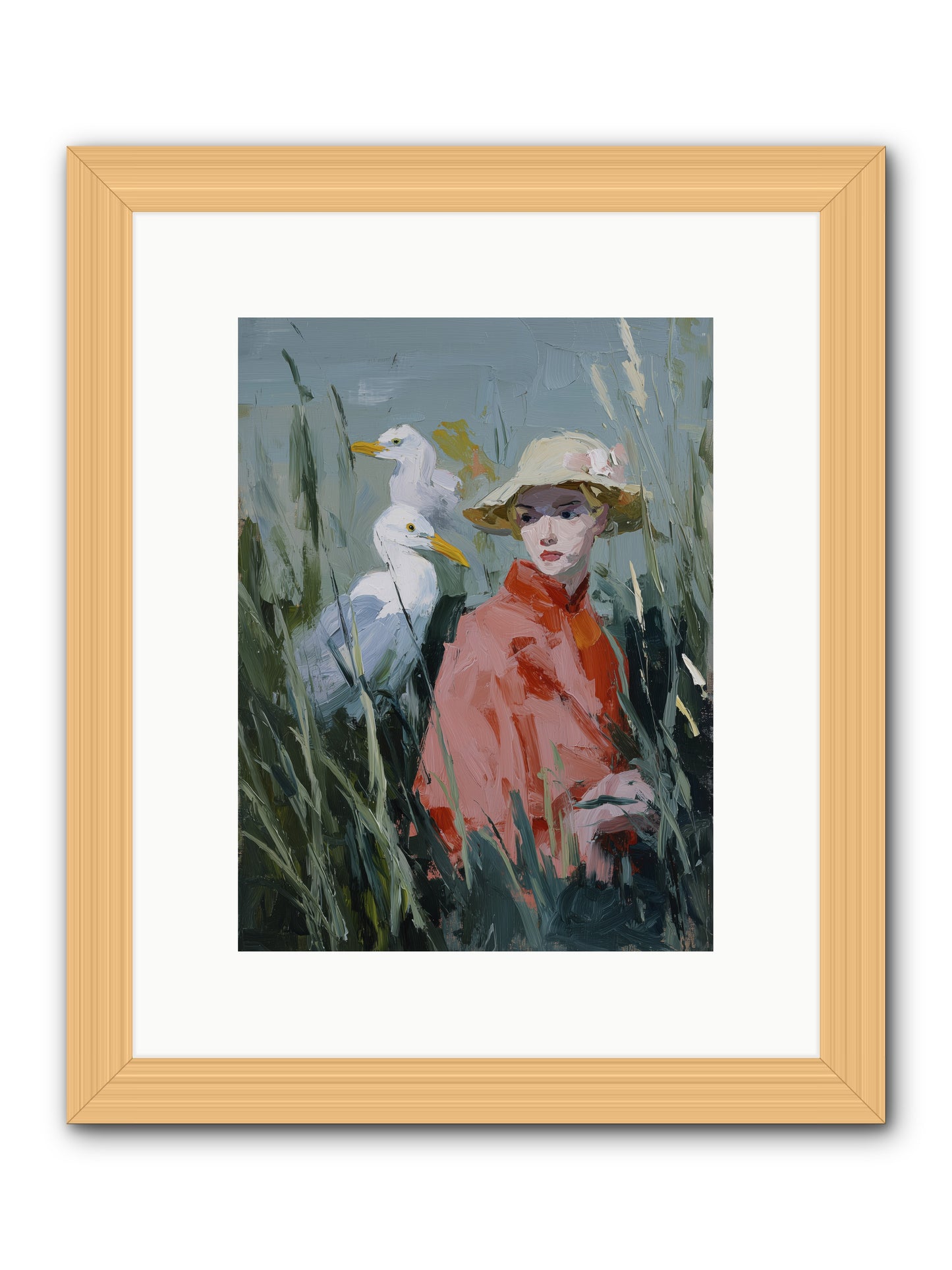 Honey Dreams -- Framed Print - Natural 9x12