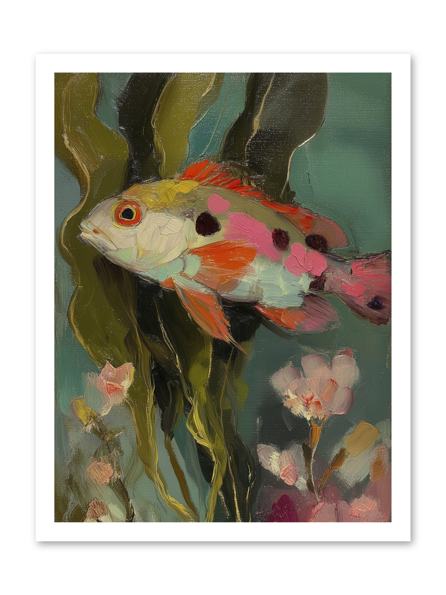 Honeyed Jewel  -- Paper Print 18x24