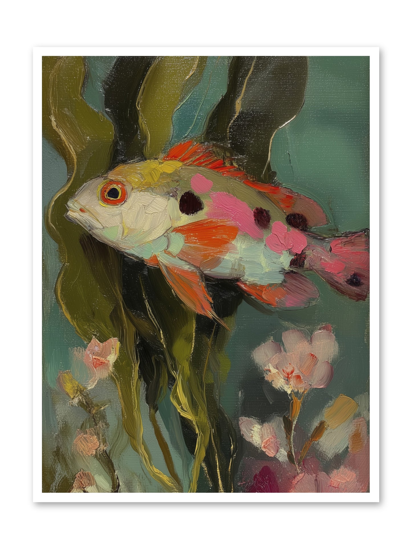 Honeyed Jewel  -- Paper Print 36x48