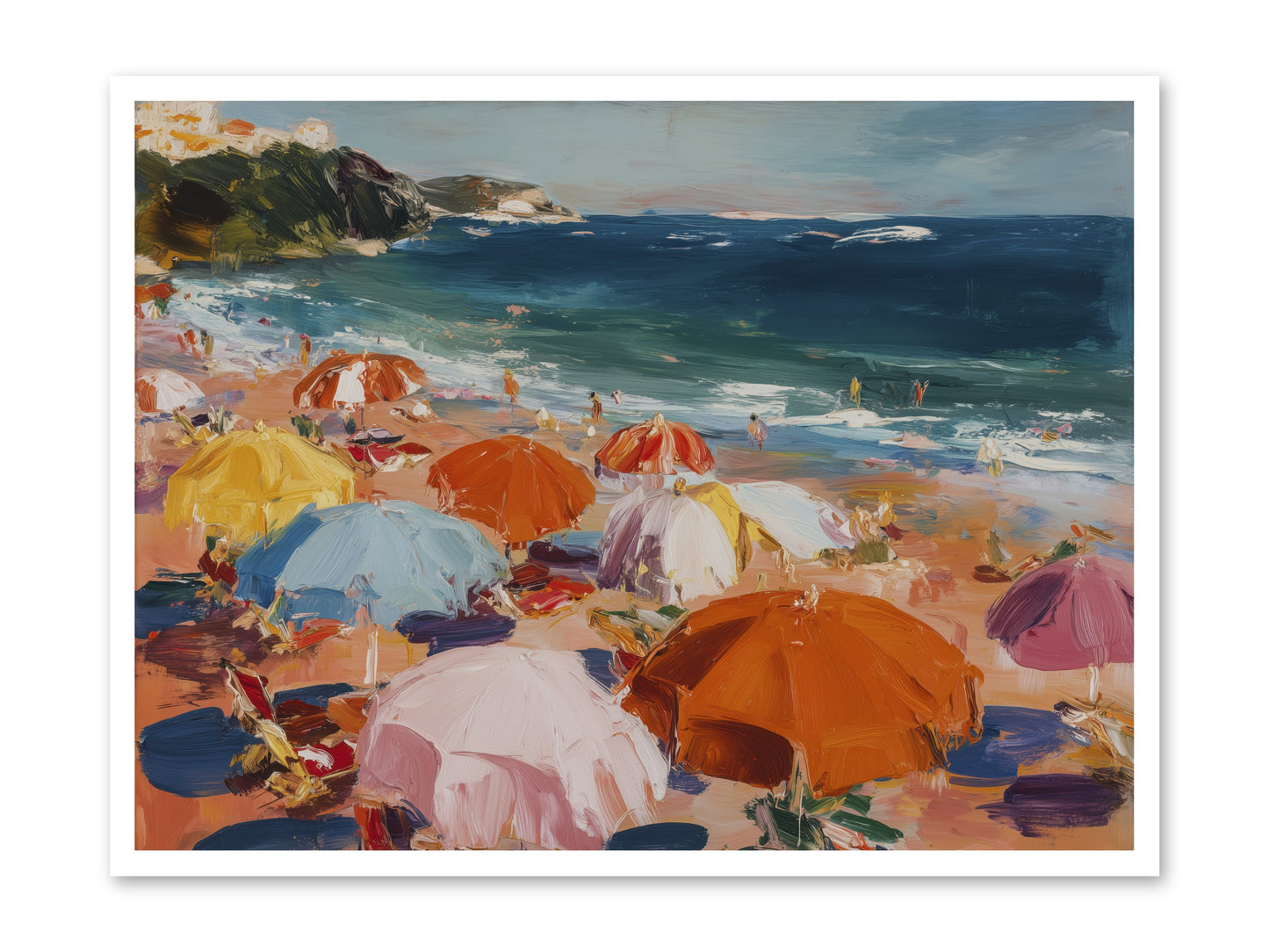 Honeyed Realm -- Loose Canvas Print 40x30