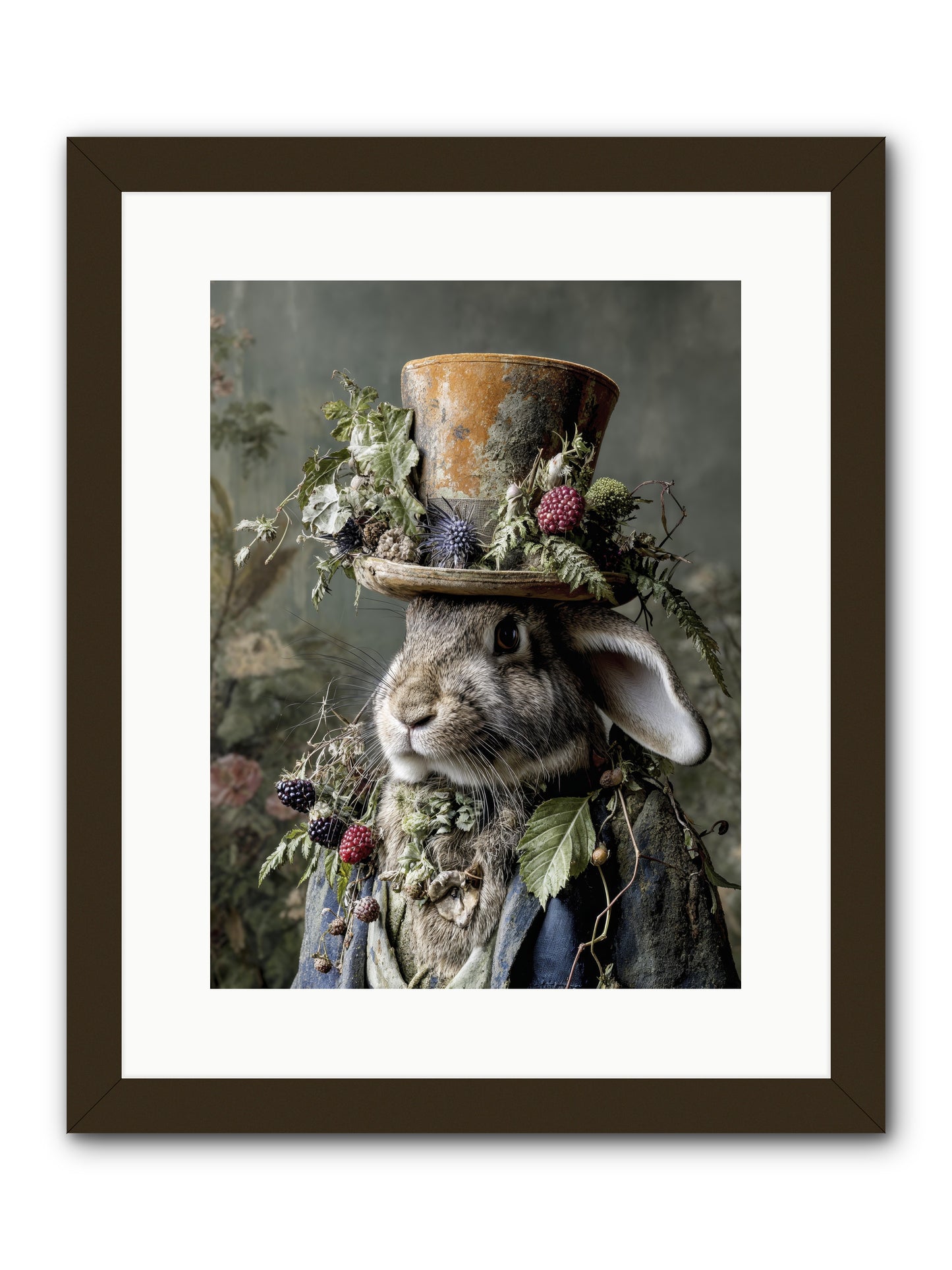Honeyed Secrets -- Framed Print - Black 12x16