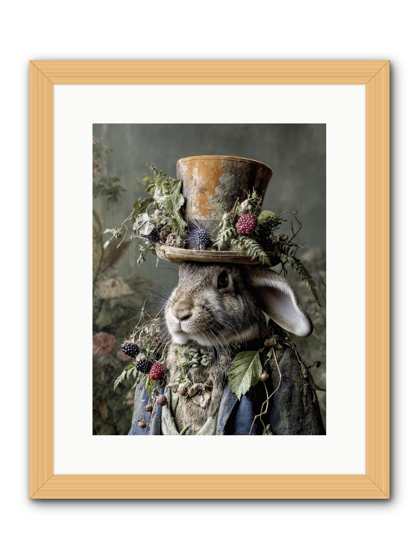 Honeyed Secrets -- Framed Print - Natural 12x16