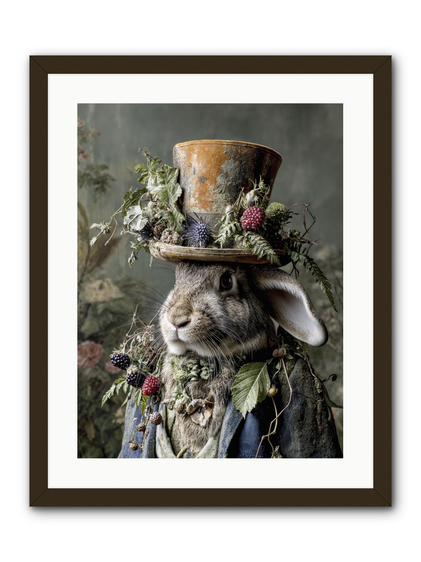 Honeyed Secrets -- Framed Print - Black 18x24
