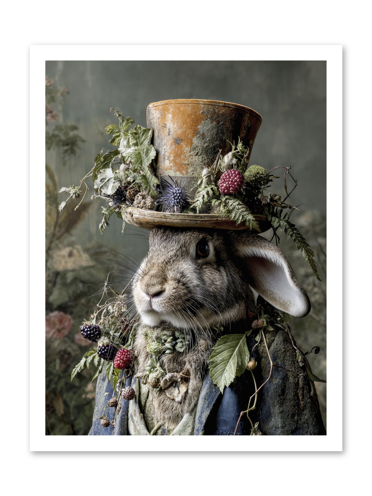 Honeyed Secrets -- Loose Canvas Print 18x24