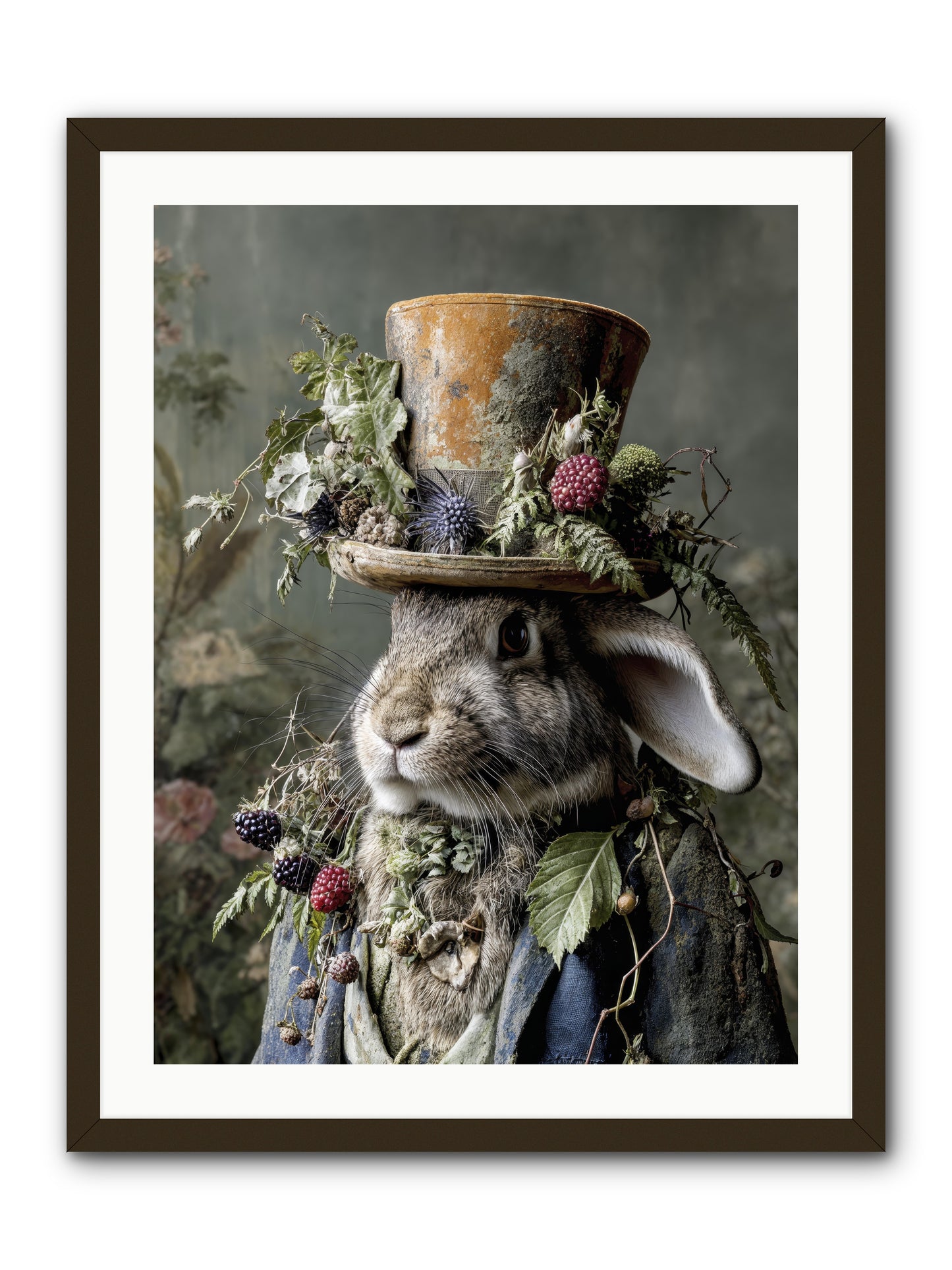 Honeyed Secrets -- Framed Print - Black 24x32