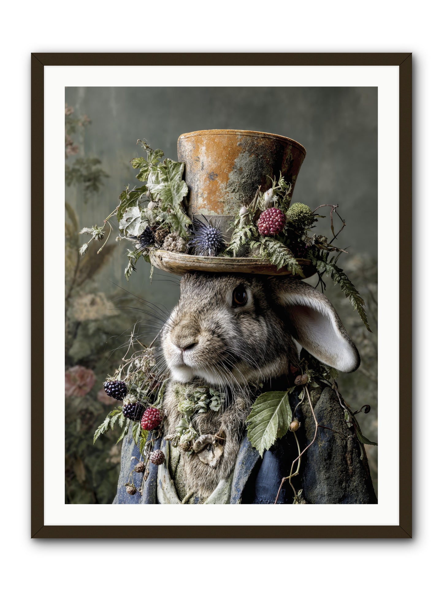 Honeyed Secrets -- Framed Print - Black 30x40
