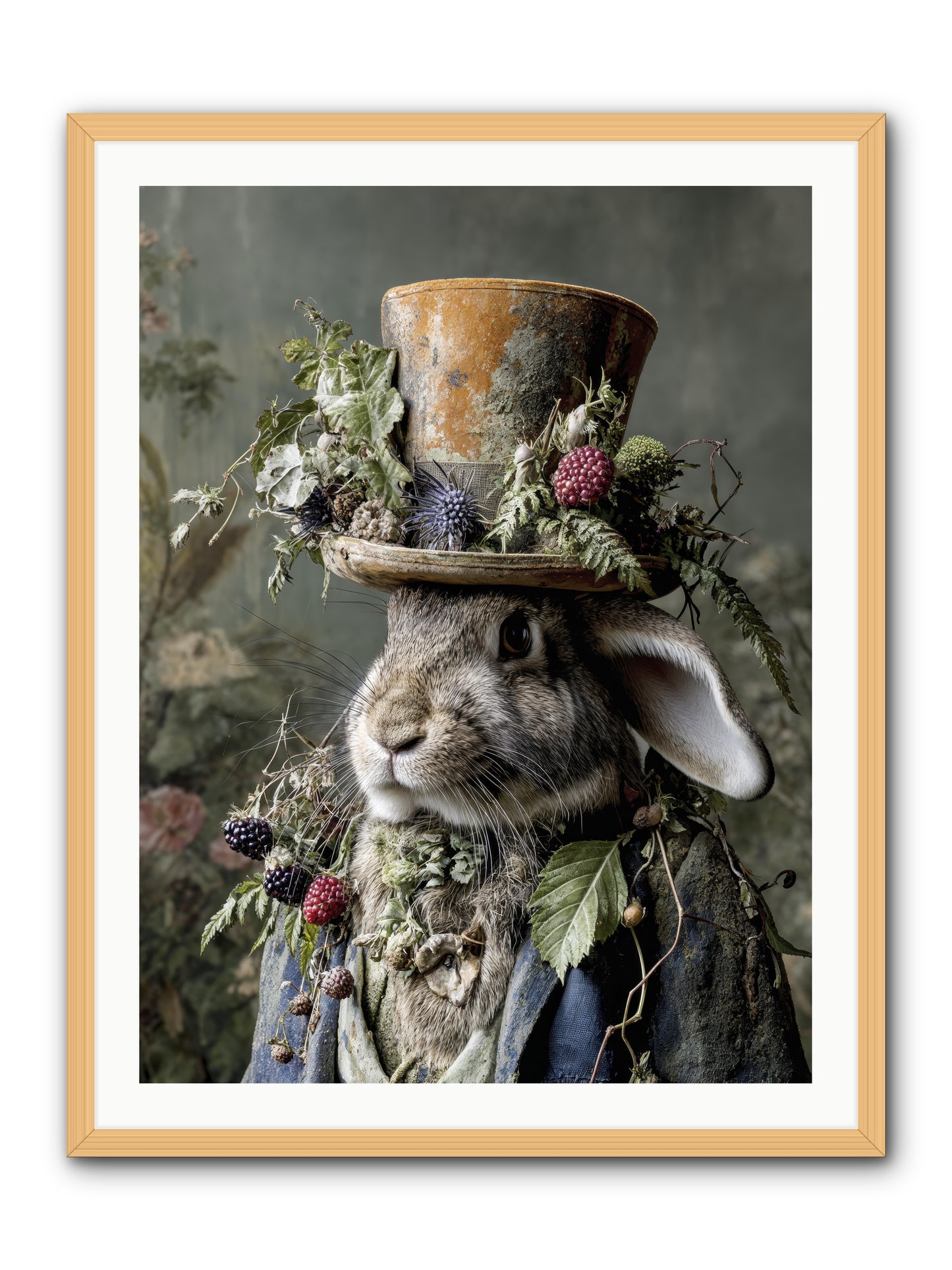 Honeyed Secrets -- Framed Print - Natural 30x40
