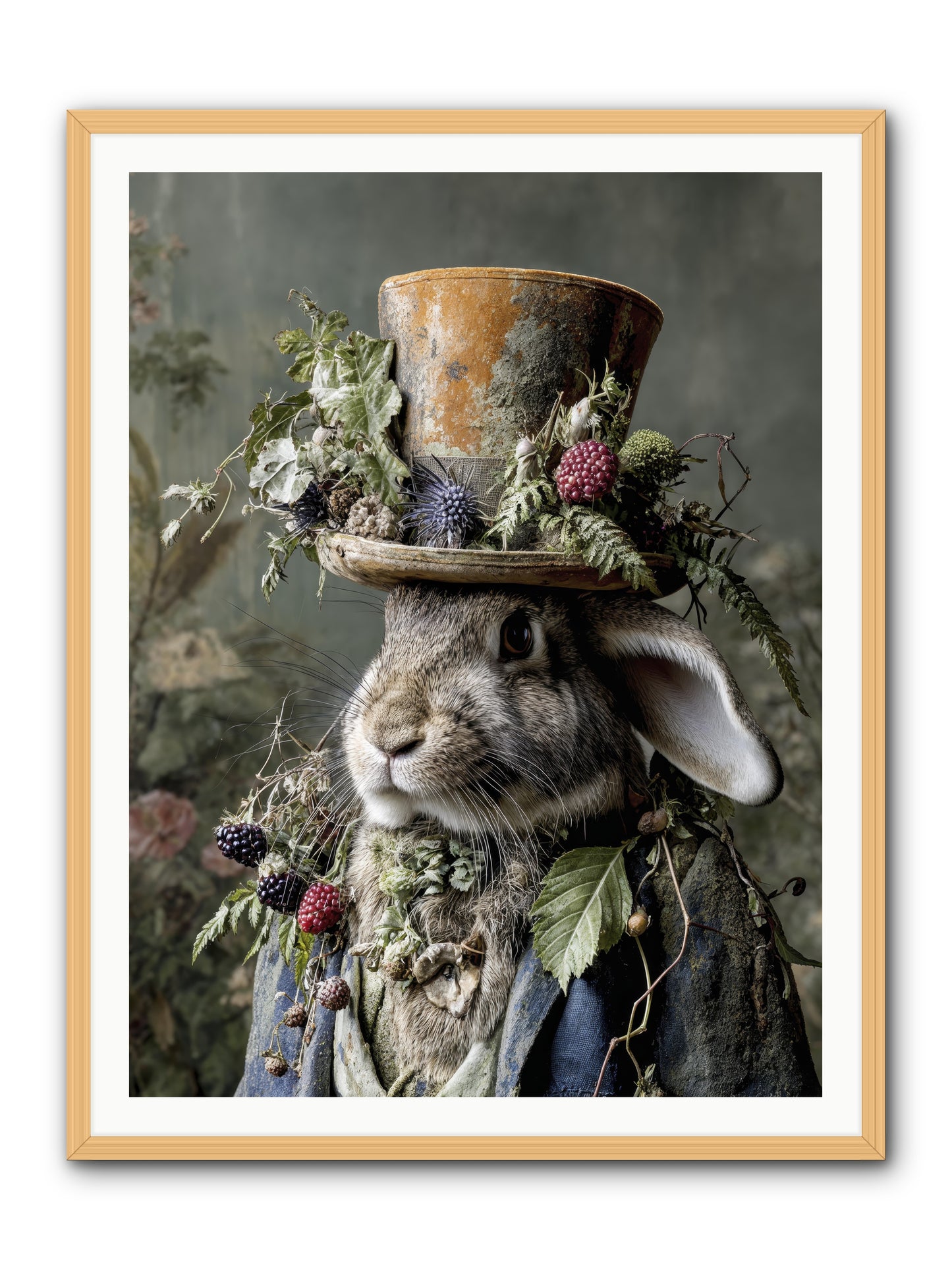 Honeyed Secrets -- Framed Print - Natural 36x48