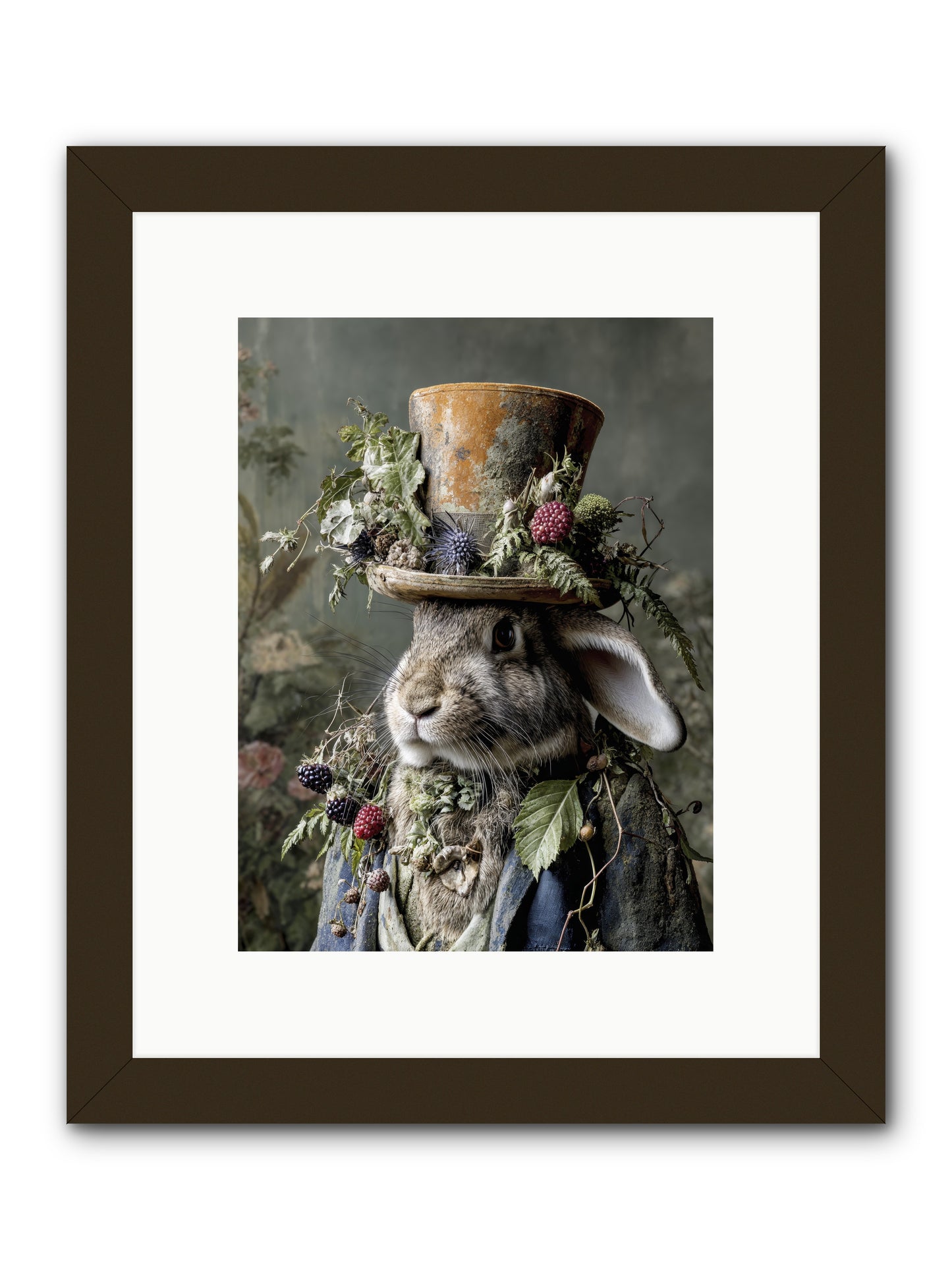 Honeyed Secrets -- Framed Print - Black 9x12