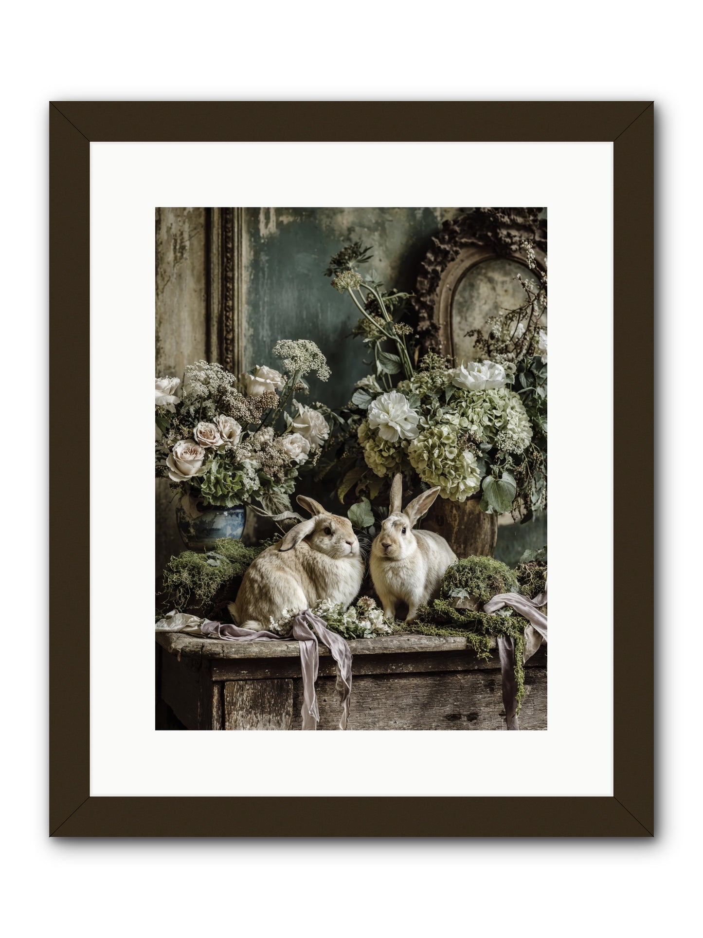 Honneur -- Framed Print - Black 12x16