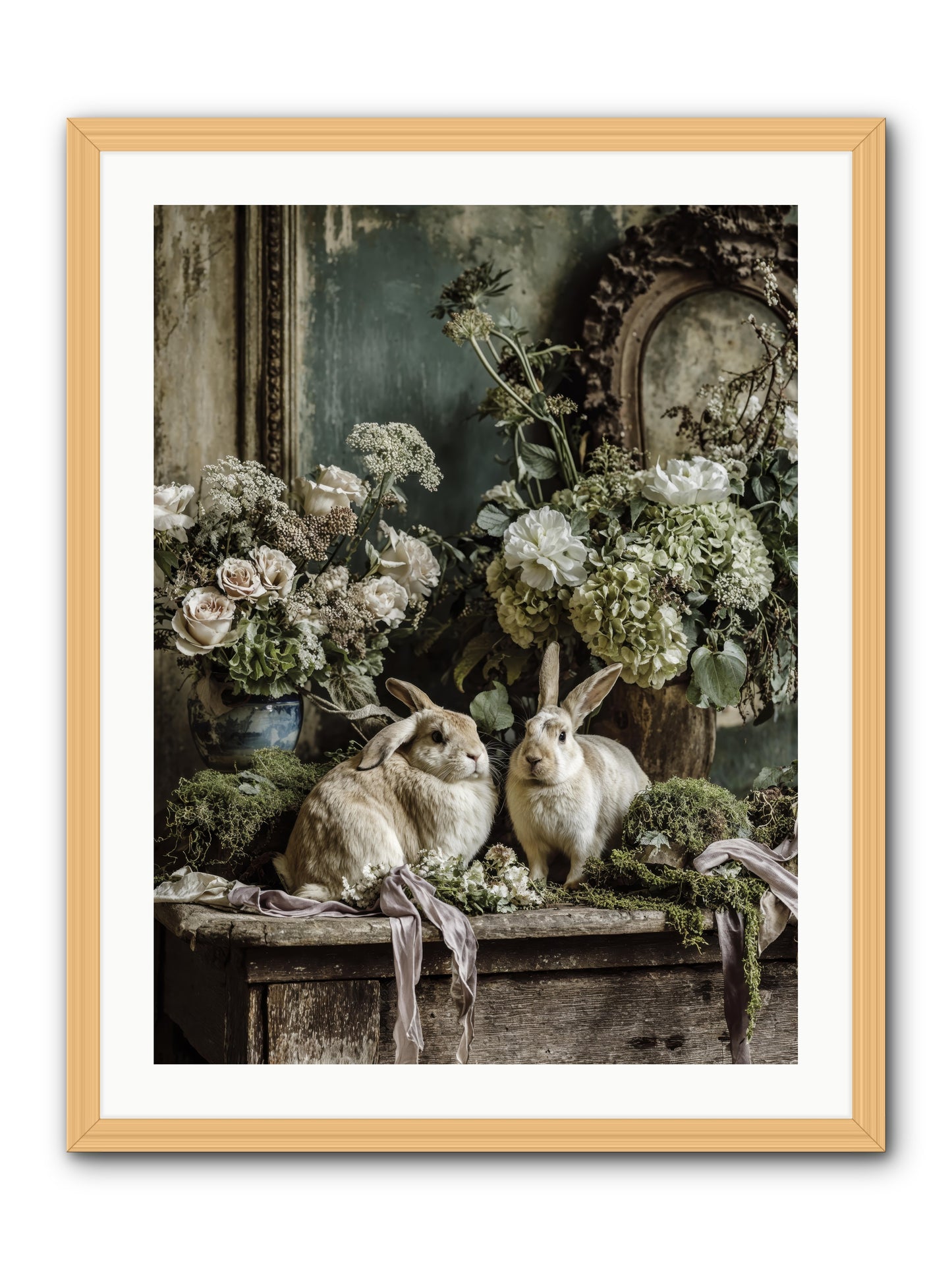 Honneur -- Framed Print - Natural 24x32