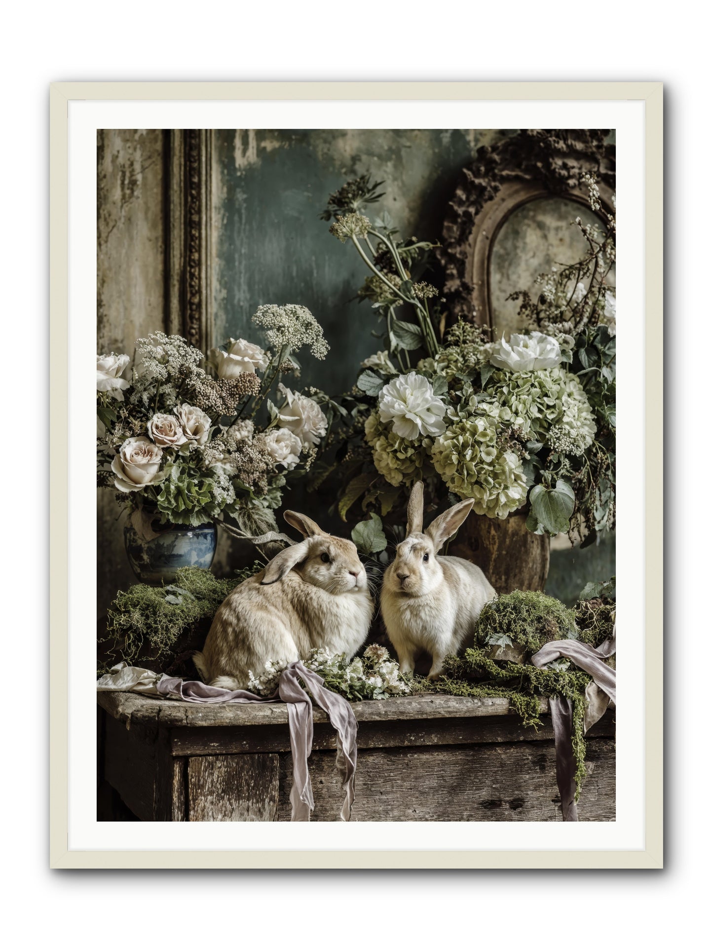 Honneur -- Framed Print - White 36x48