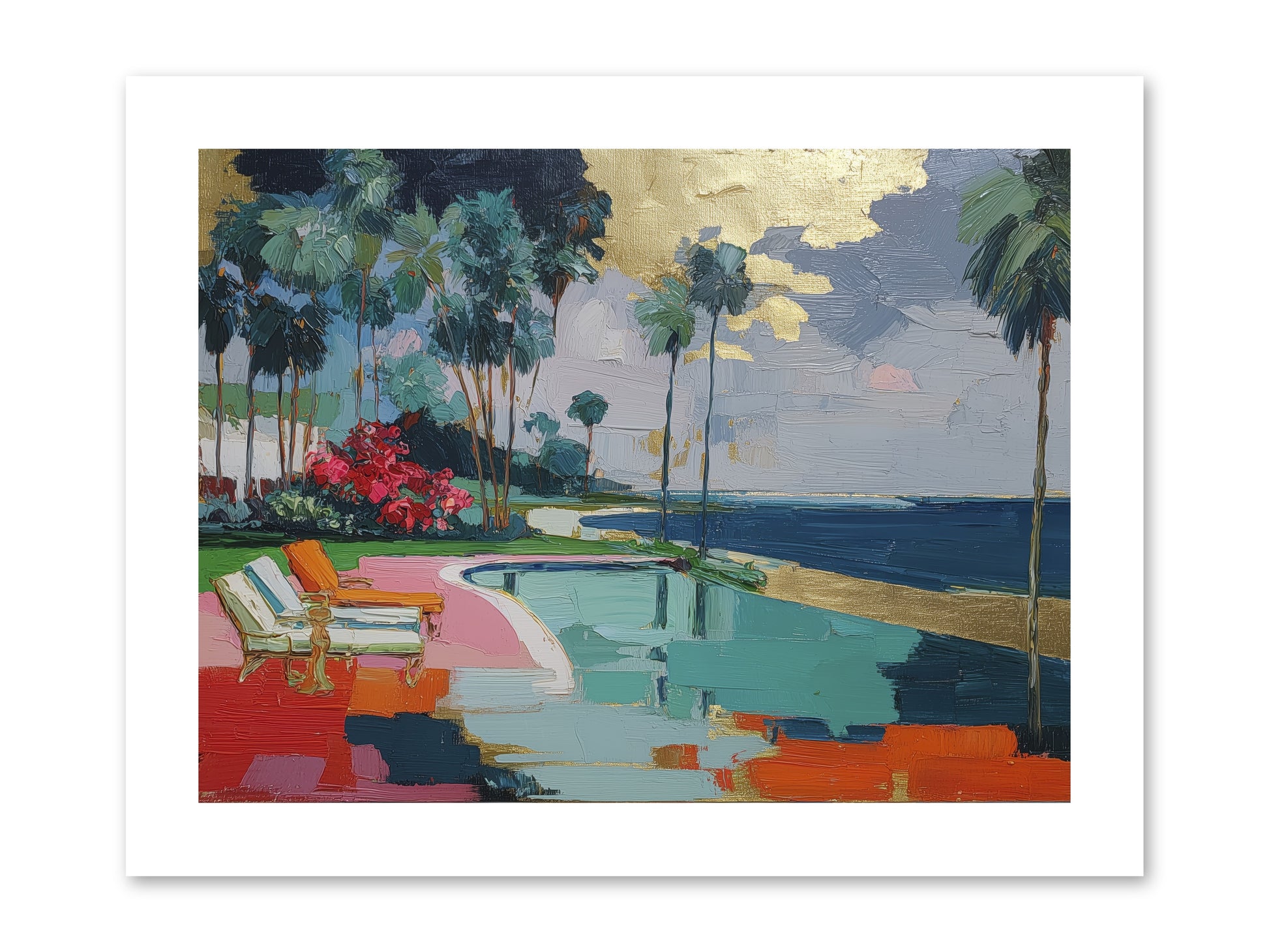 Horizon's Invitation -- Paper Print 12x9