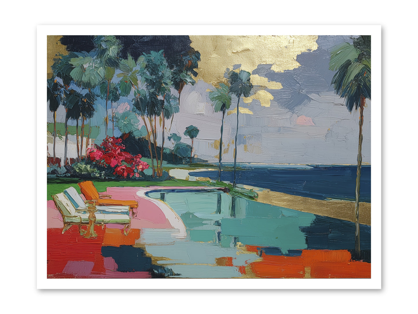 Horizon's Invitation -- Paper Print 32x24