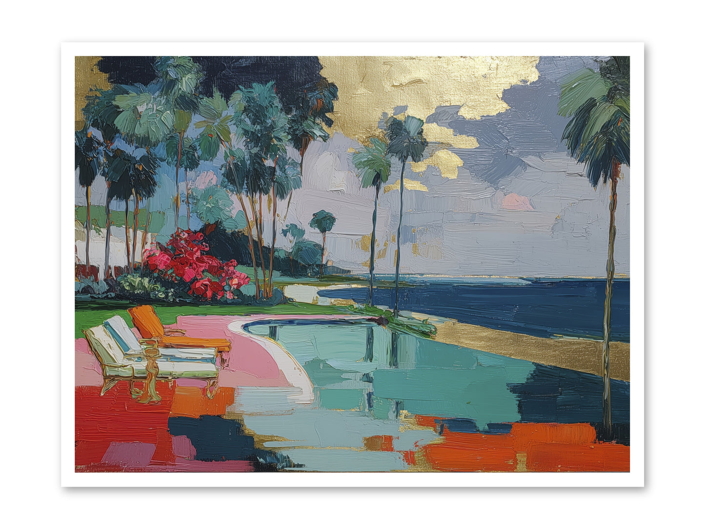 Horizon's Invitation -- Paper Print 40x30