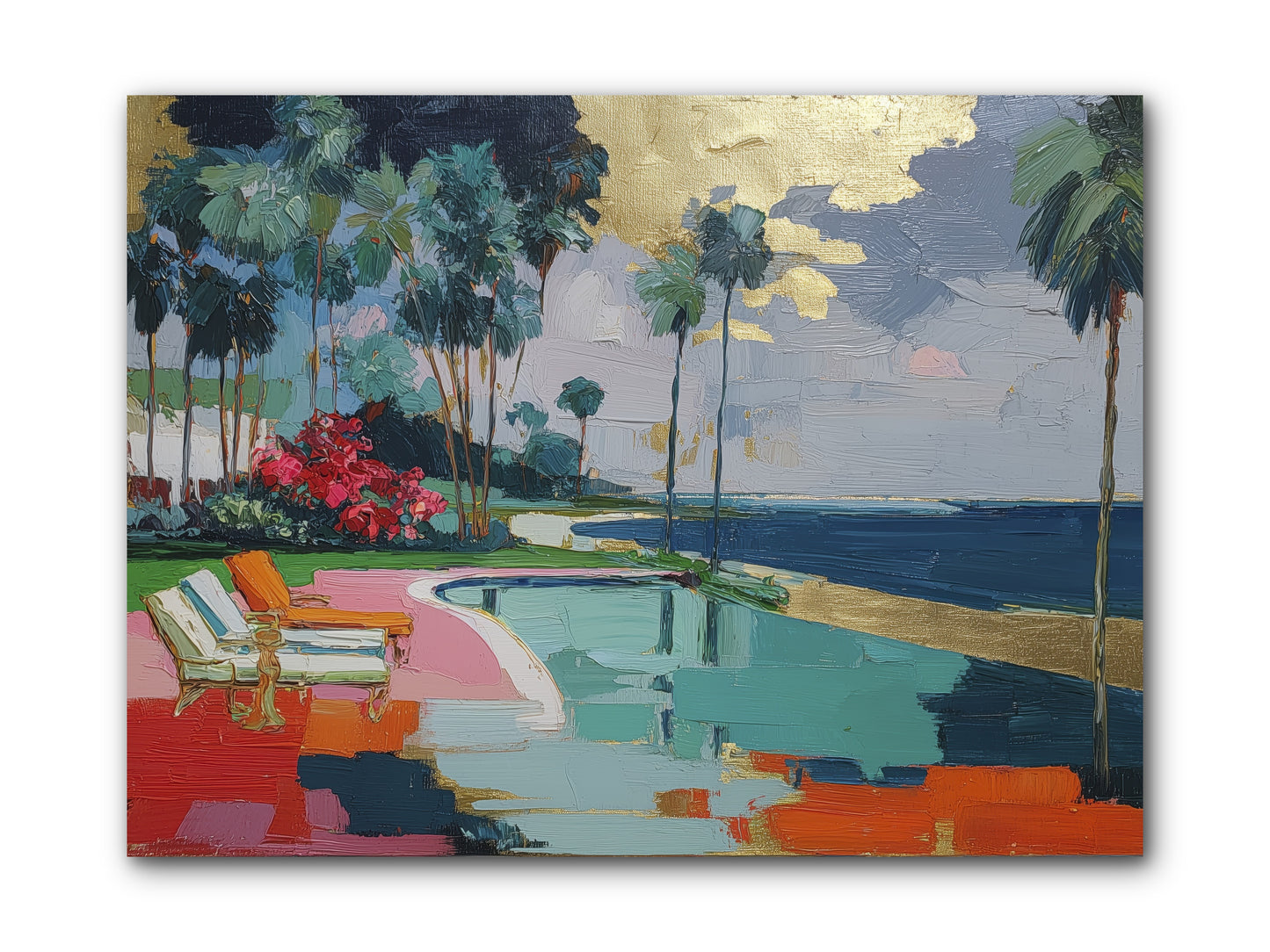 Horizon's Invitation -- Wrapped Canvas 12x9