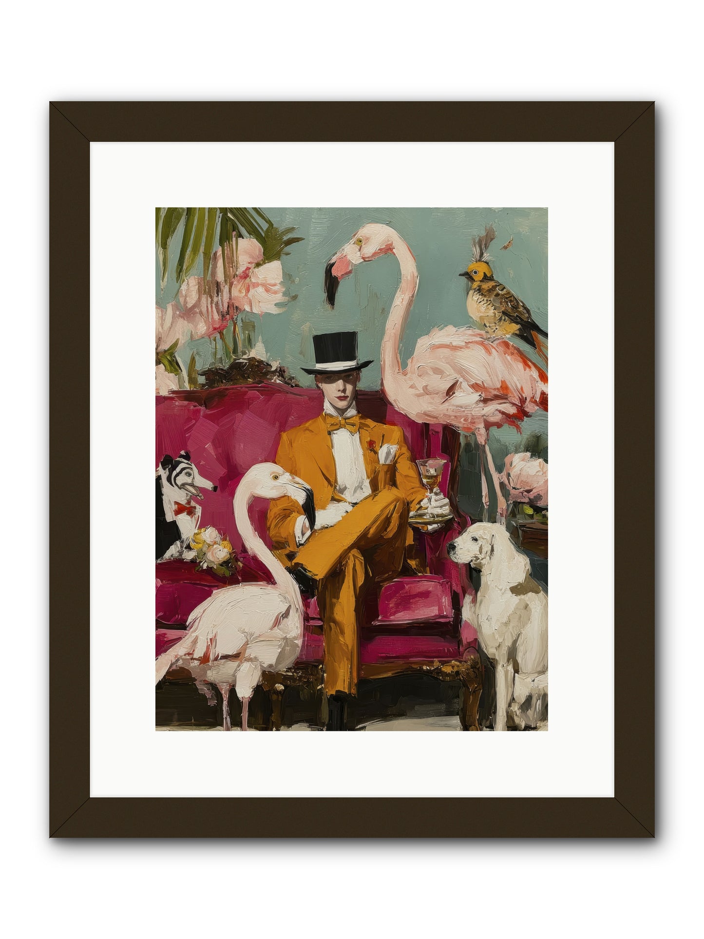 Hours Lost In Wonder -- Framed Print - Black 12x16