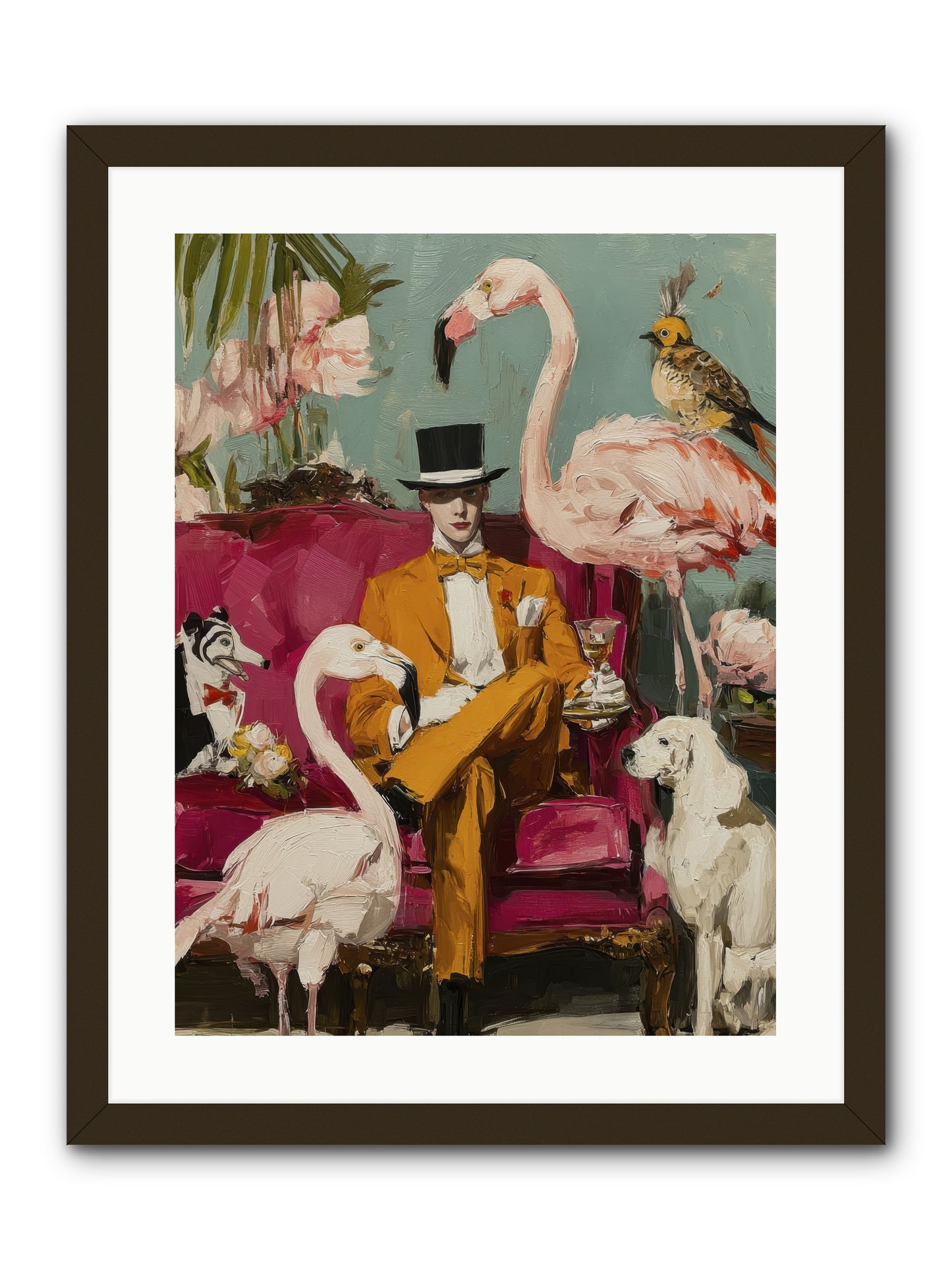 Hours Lost In Wonder -- Framed Print - Black 18x24