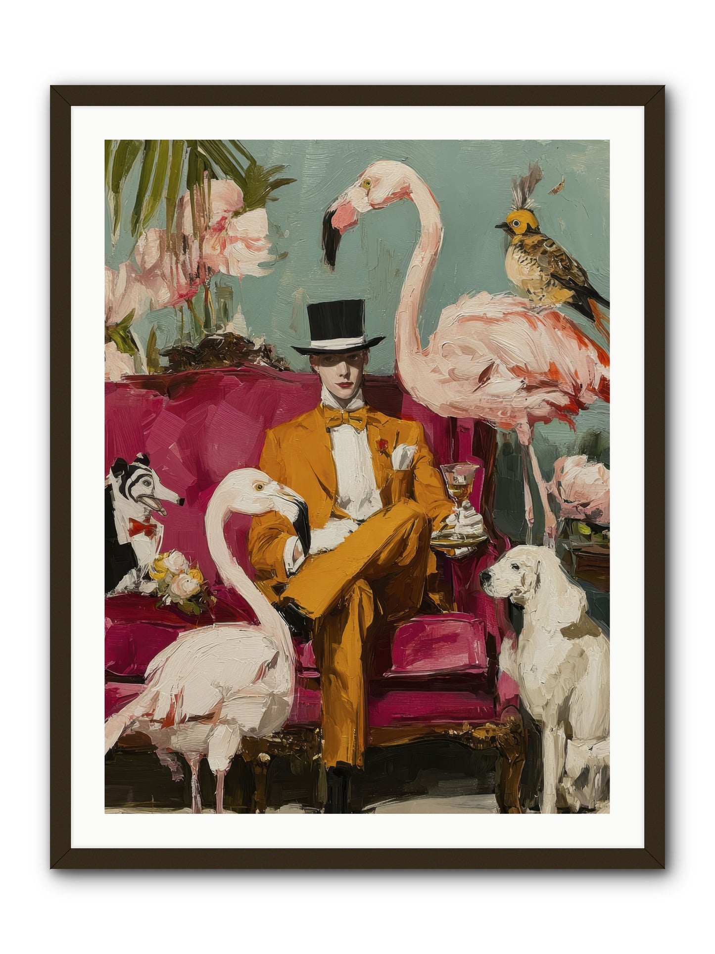 Hours Lost In Wonder -- Framed Print - Black 30x40