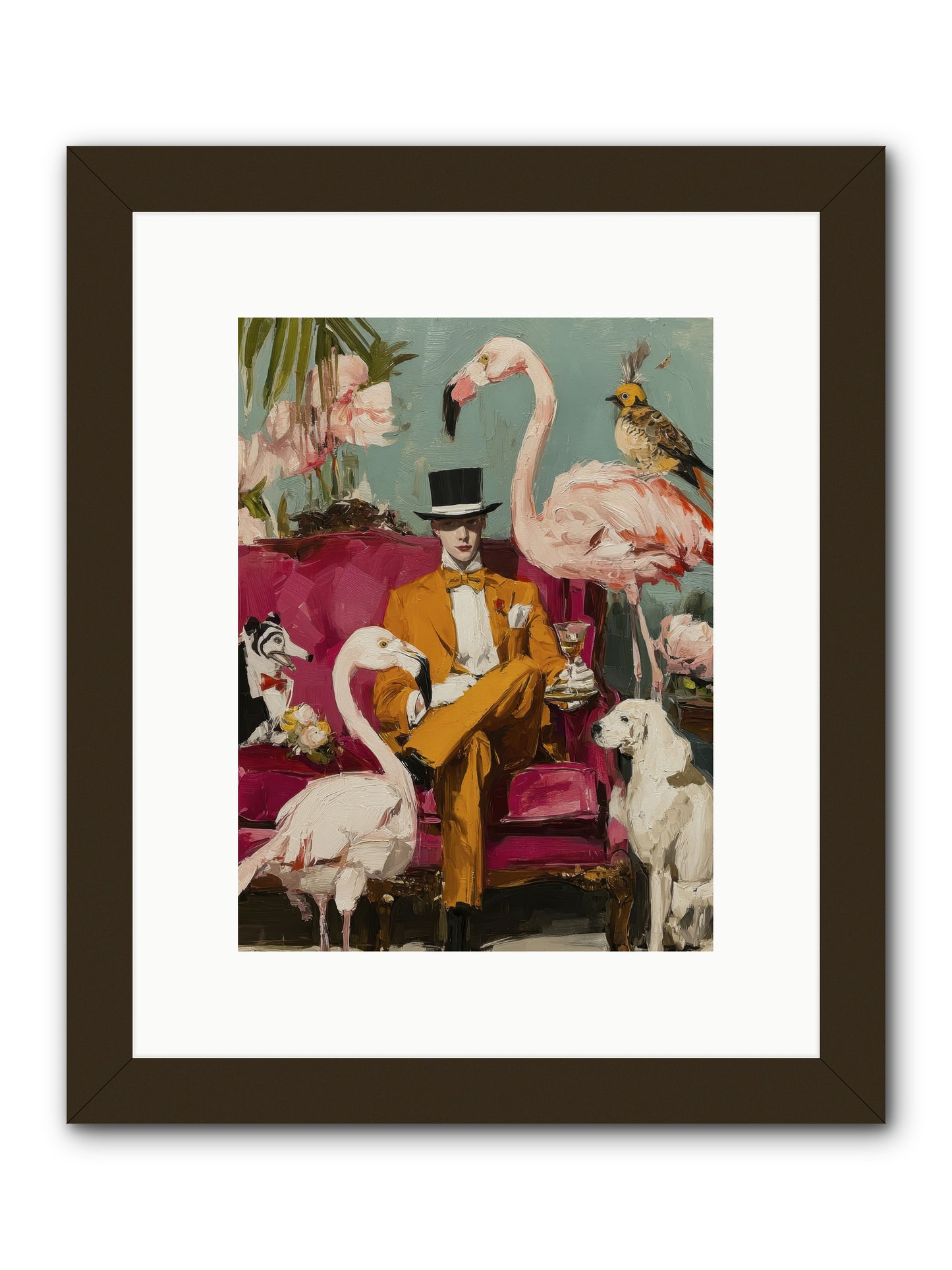 Hours Lost In Wonder -- Framed Print - Black 9x12