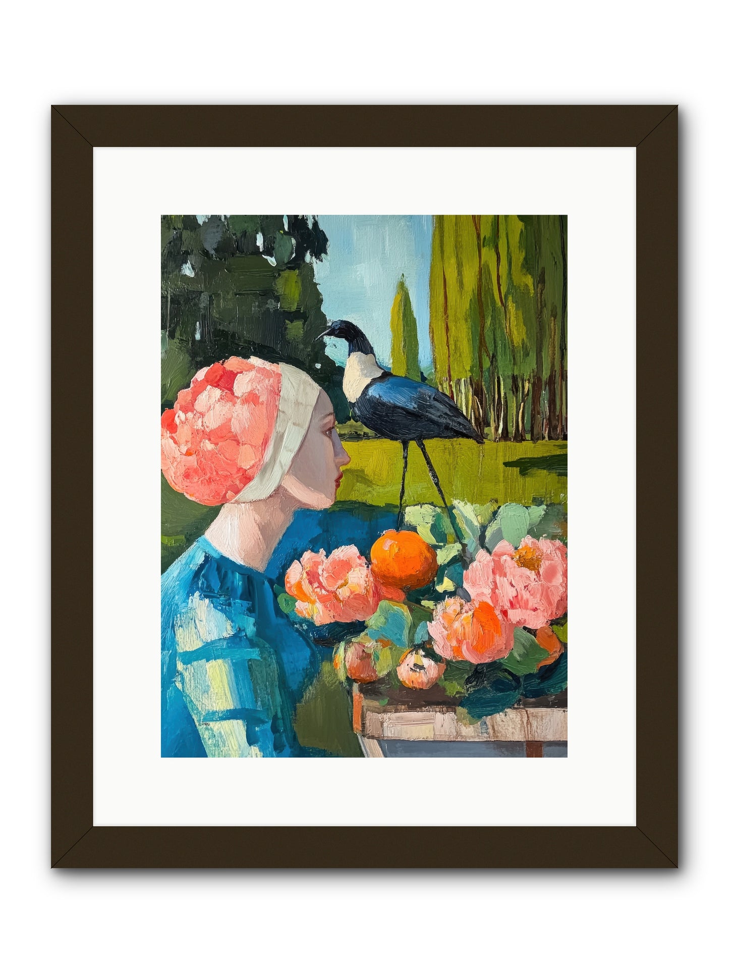 Hours Of Anticipation -- Framed Print - Black 12x16