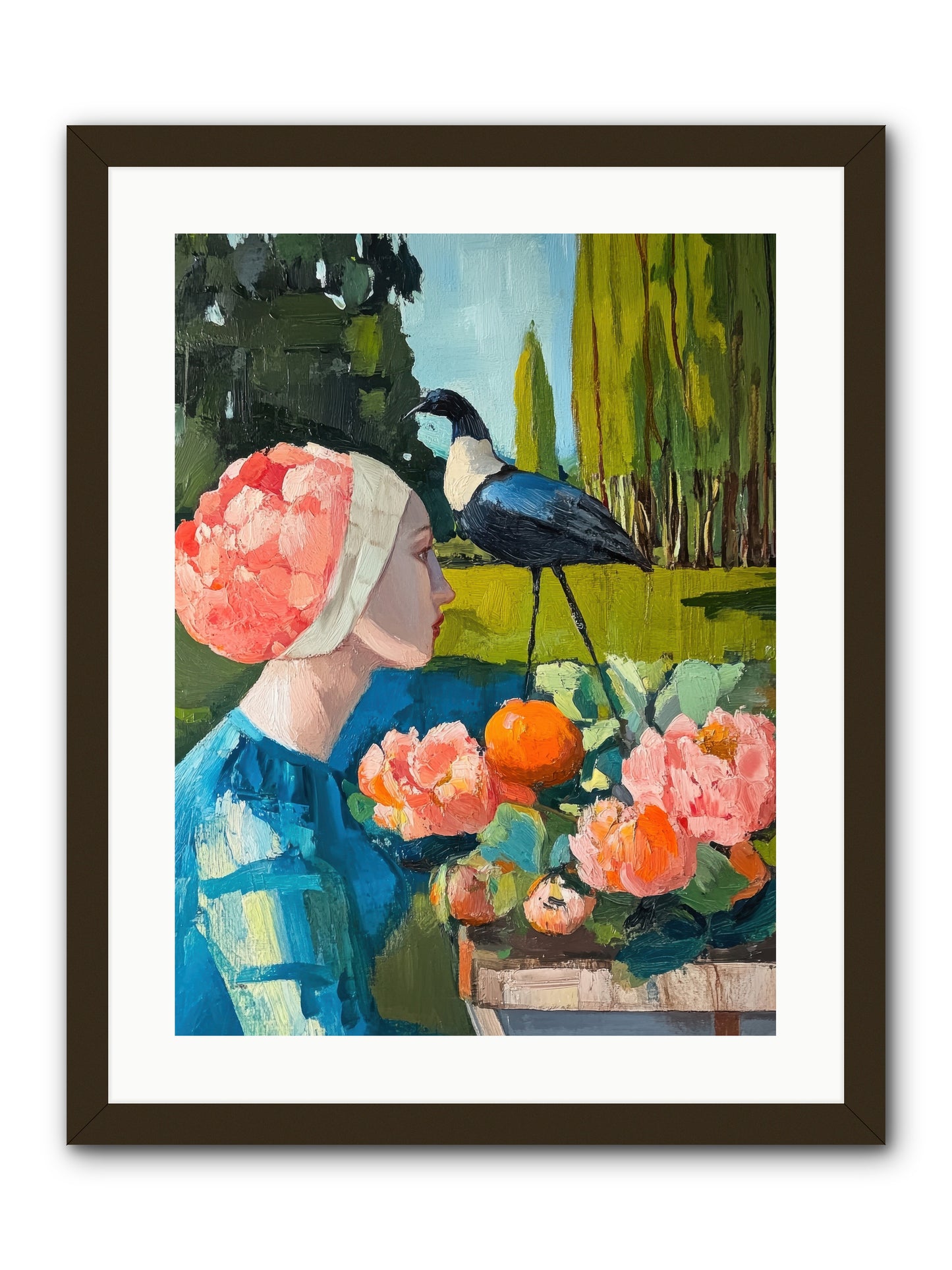 Hours Of Anticipation -- Framed Print - Black 18x24