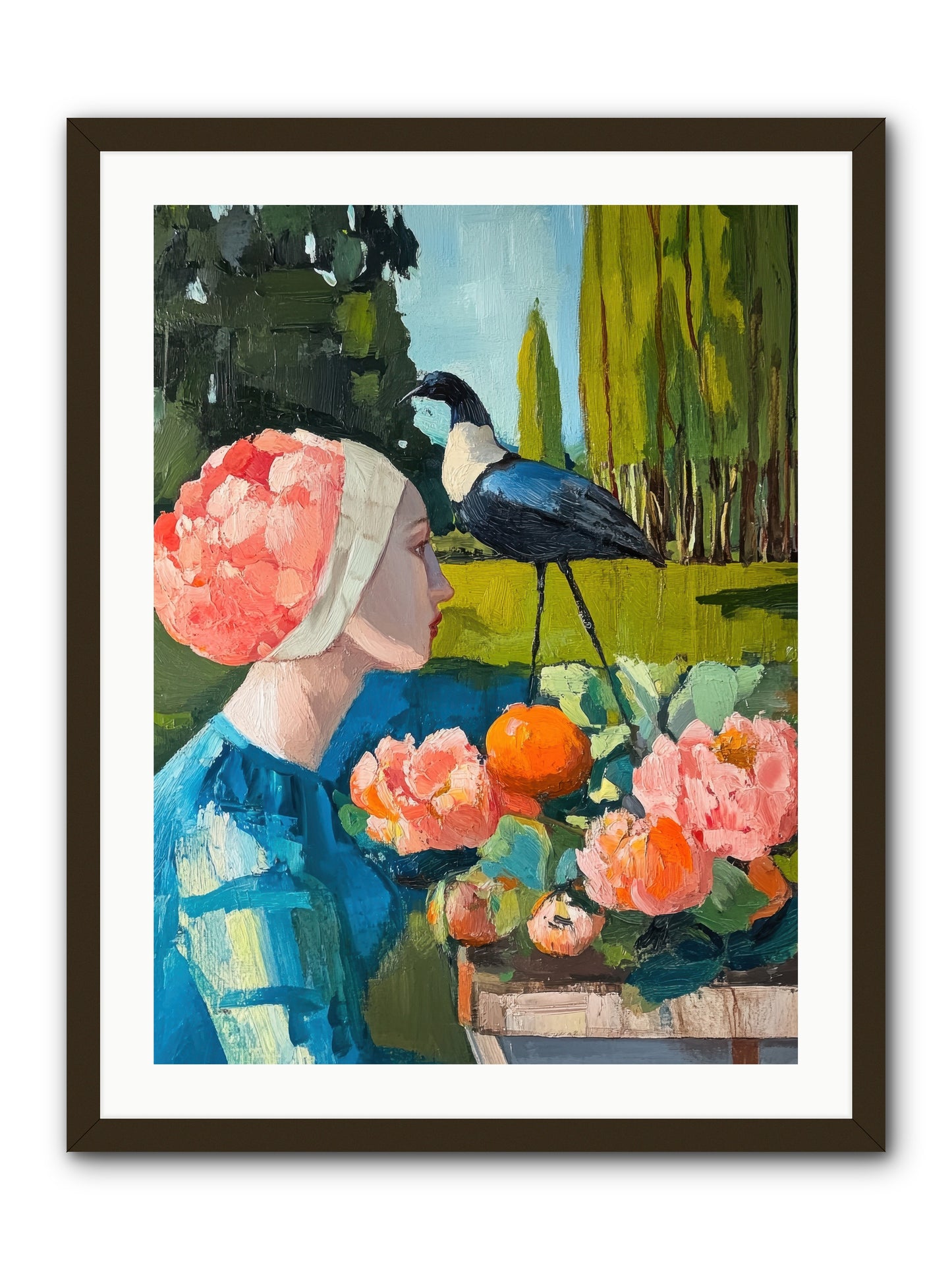 Hours Of Anticipation -- Framed Print - Black 24x32