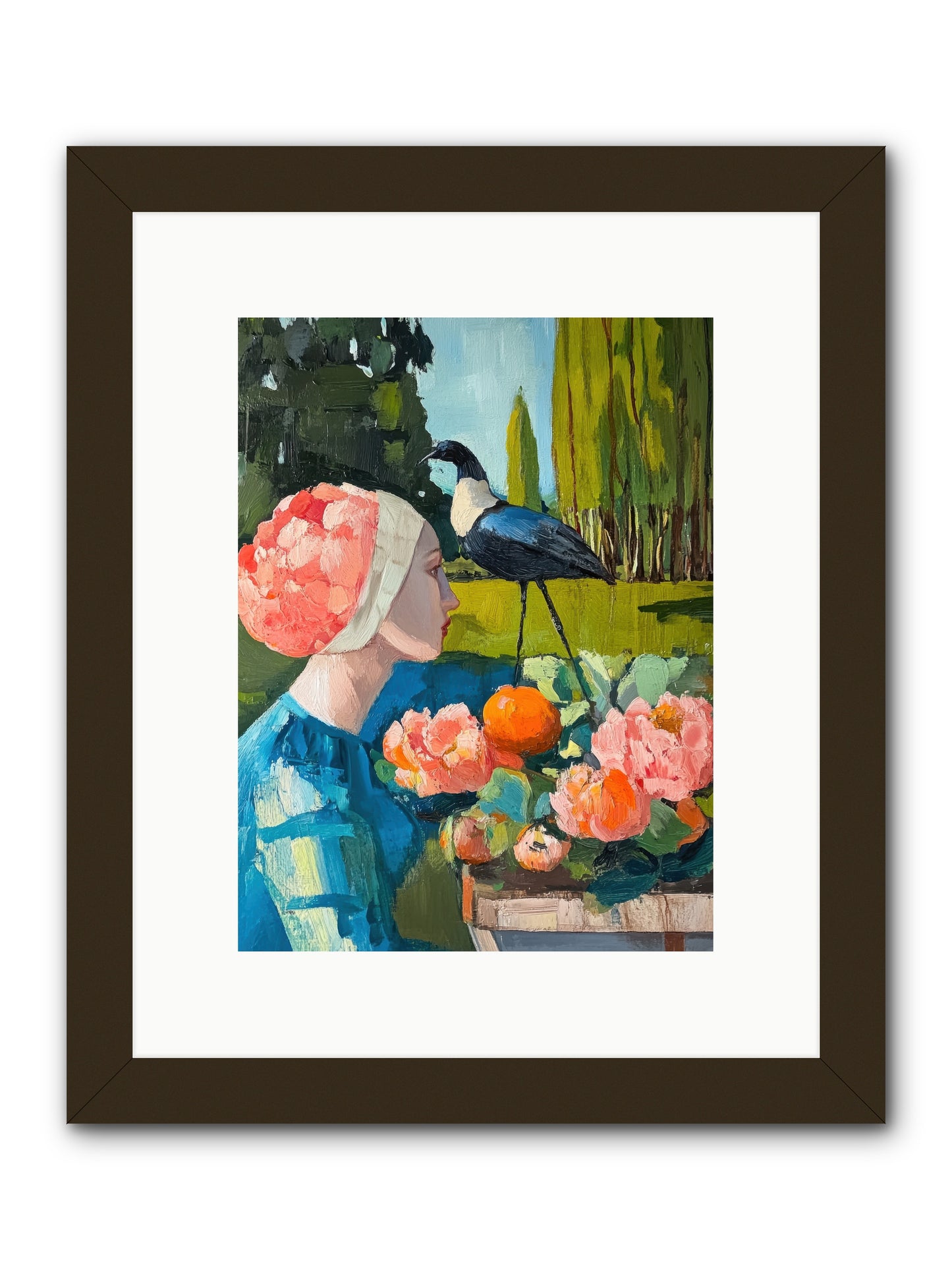 Hours Of Anticipation -- Framed Print - Black 9x12