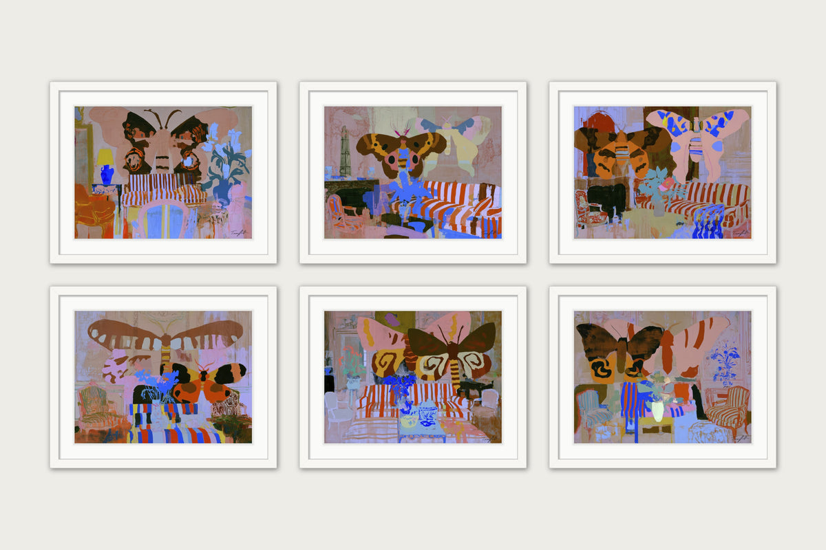 House Of Small Wonders - Framed Print - White, 24x18