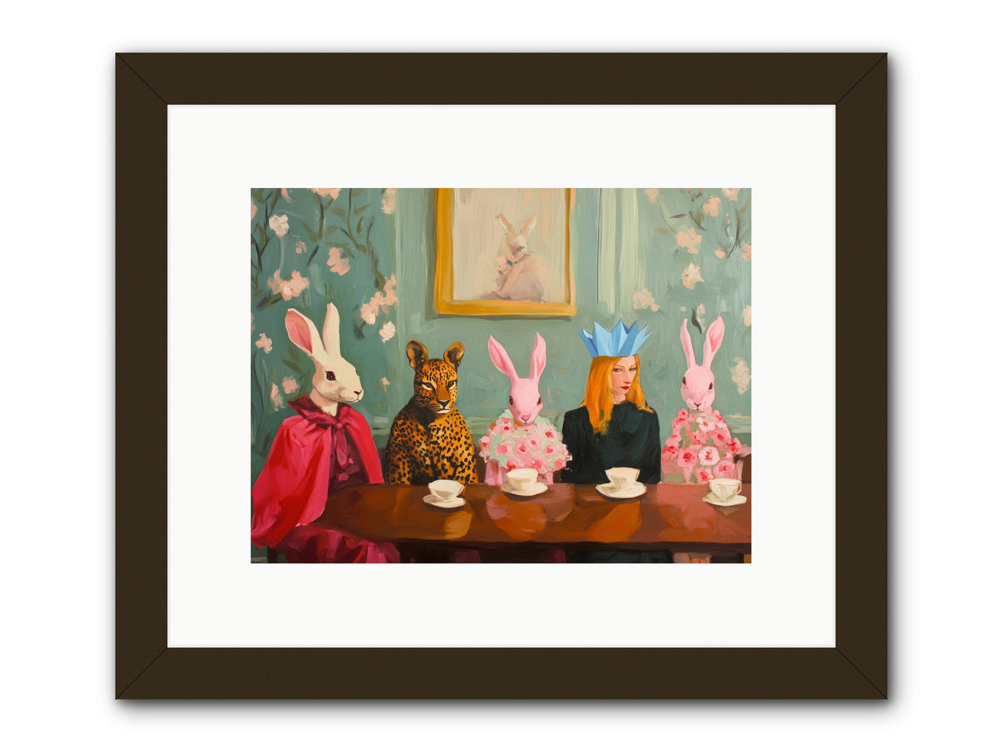 How Morning Found UsRez2 -- Framed Print - Black 12x9