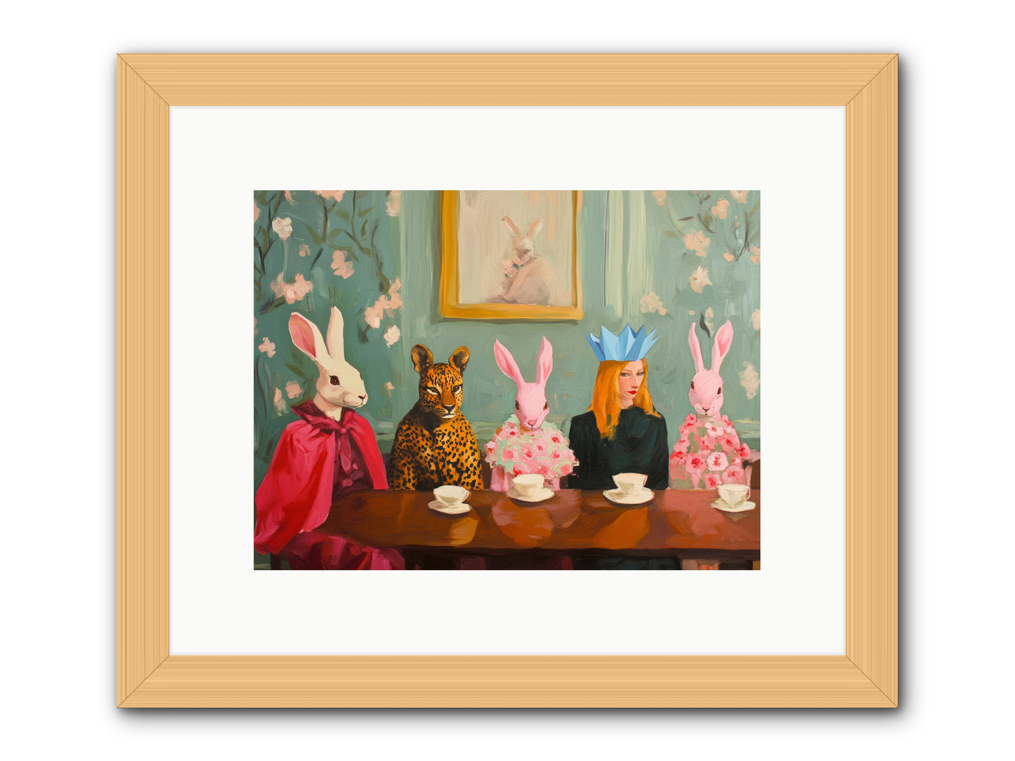 How Morning Found UsRez2 -- Framed Print - Natural 12x9