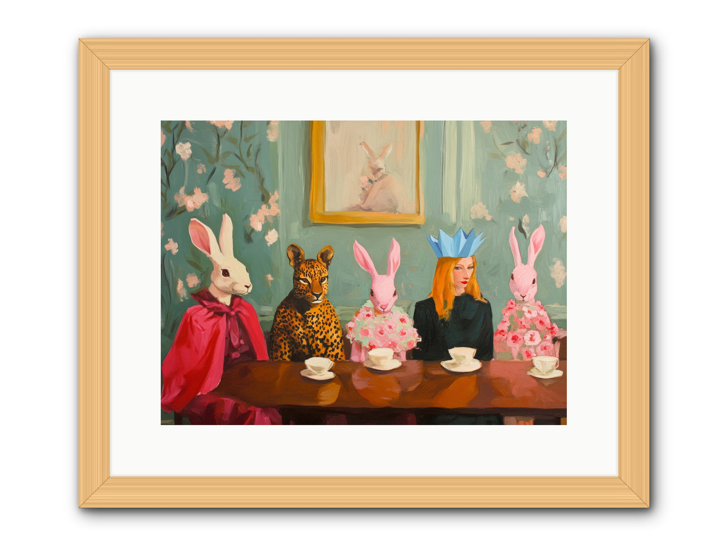 How Morning Found UsRez2 -- Framed Print - Natural 16x12