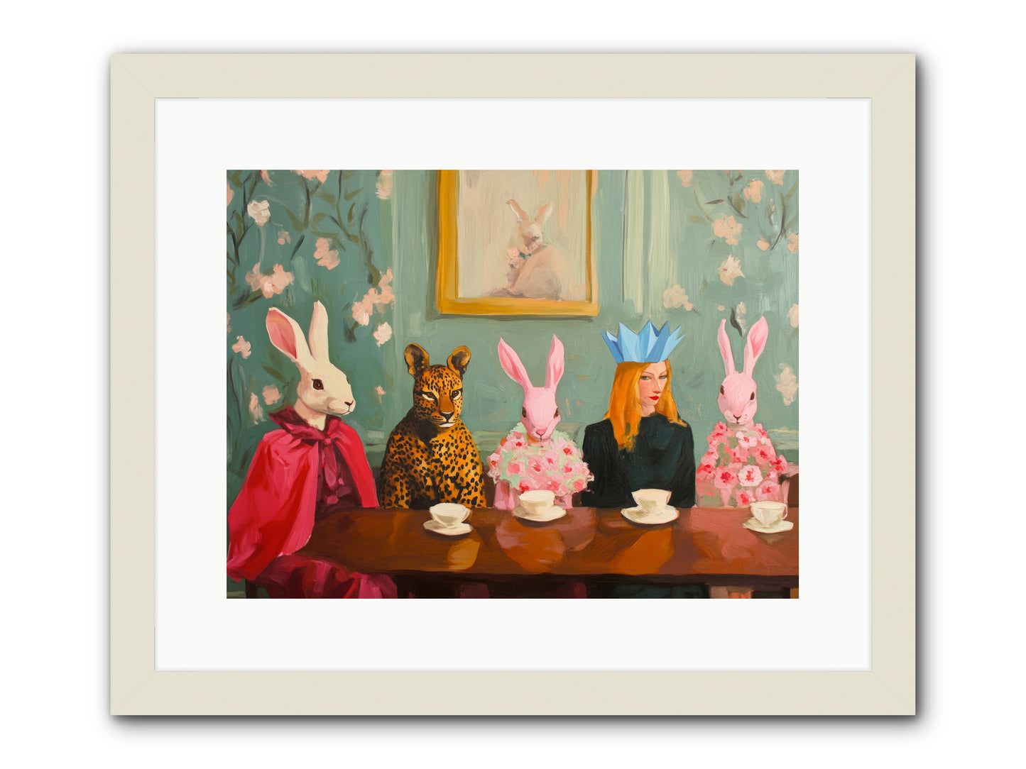 How Morning Found UsRez2 -- Framed Print - White 16x12