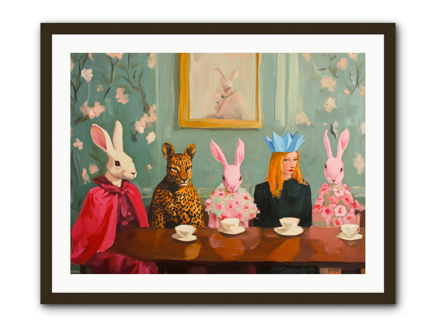 How Morning Found UsRez2 -- Framed Print - Black 32x24