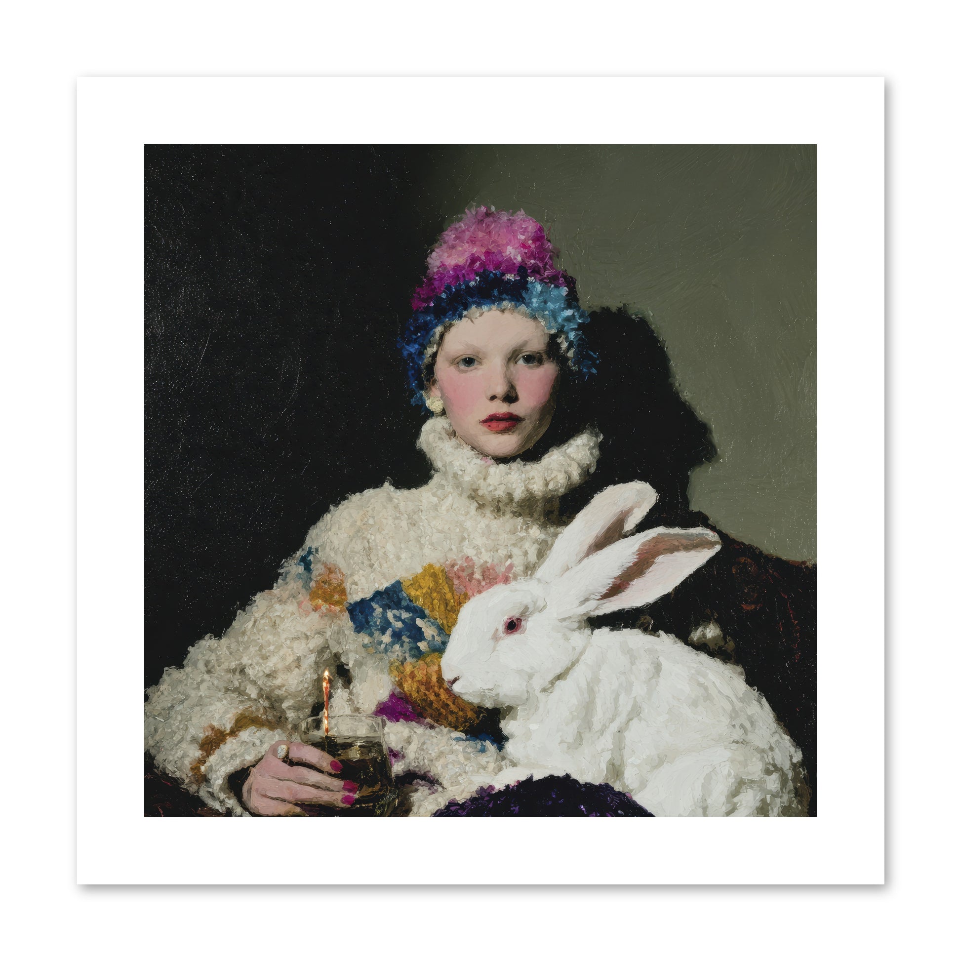 How Opal Learned to Dream -- Paper Print 10x10