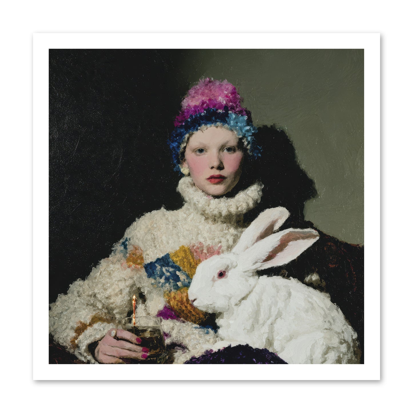 How Opal Learned to Dream -- Paper Print 20x20