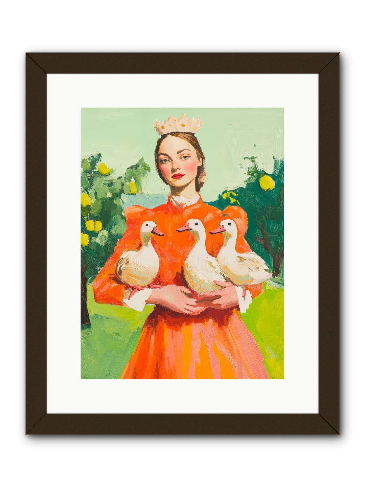 How Wings Found LoveRez2 -- Framed Print - Black 12x16