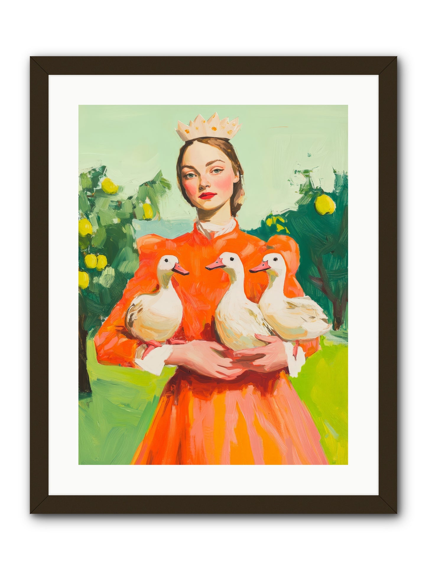 How Wings Found LoveRez2 -- Framed Print - Black 18x24