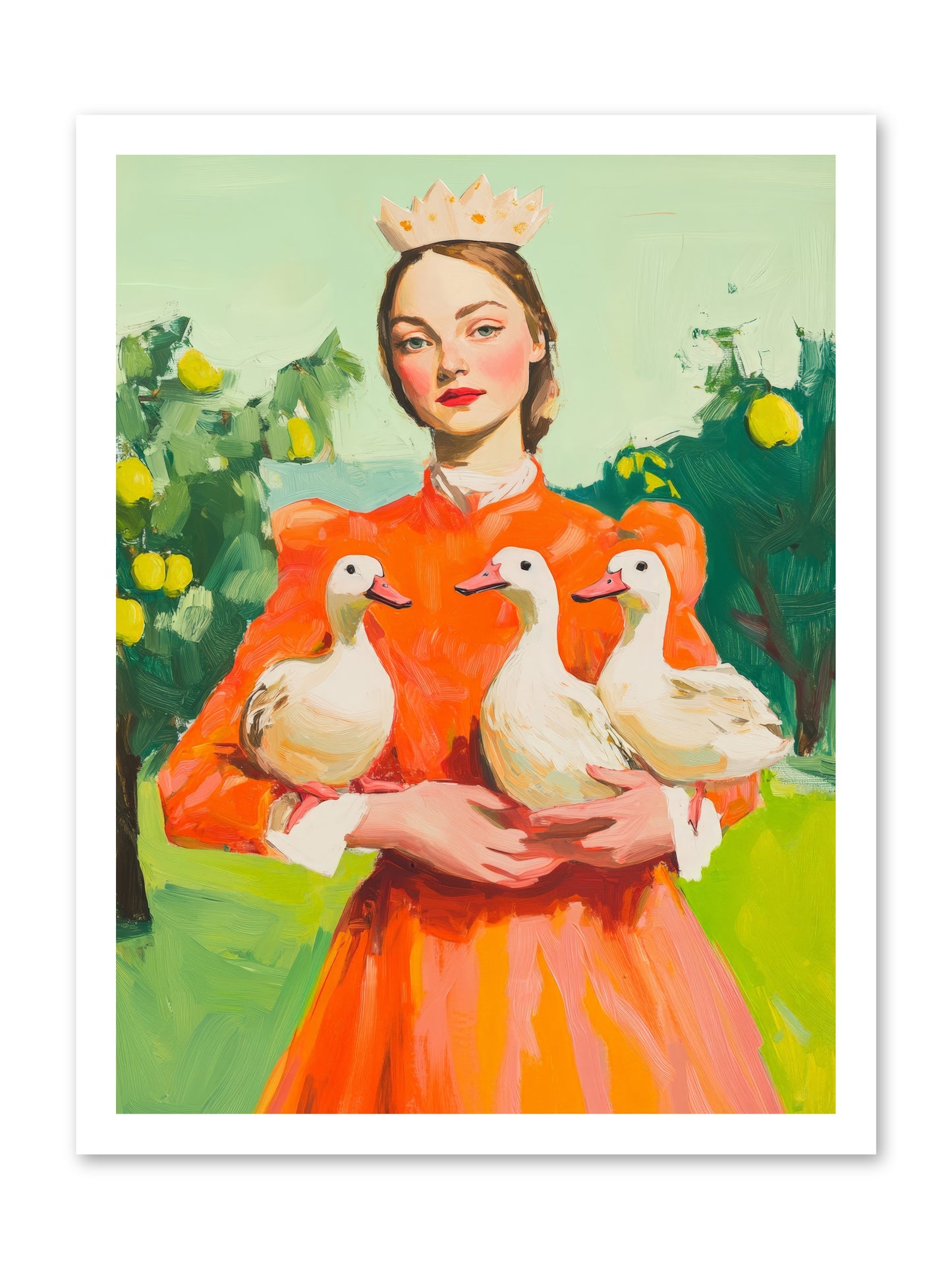 How Wings Found LoveRez2 -- Loose Canvas Print 18x24