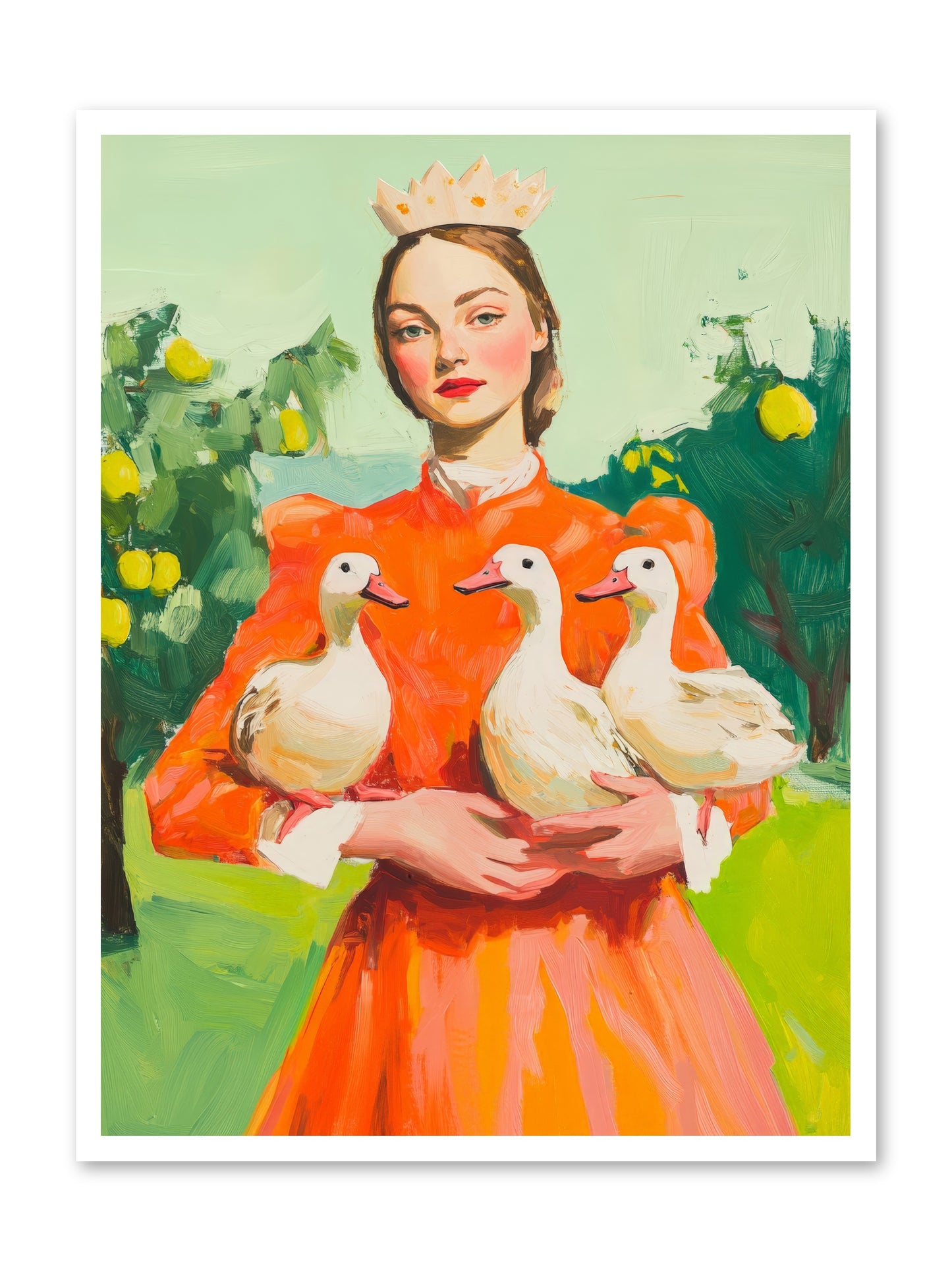 How Wings Found LoveRez2 -- Loose Canvas Print 30x40