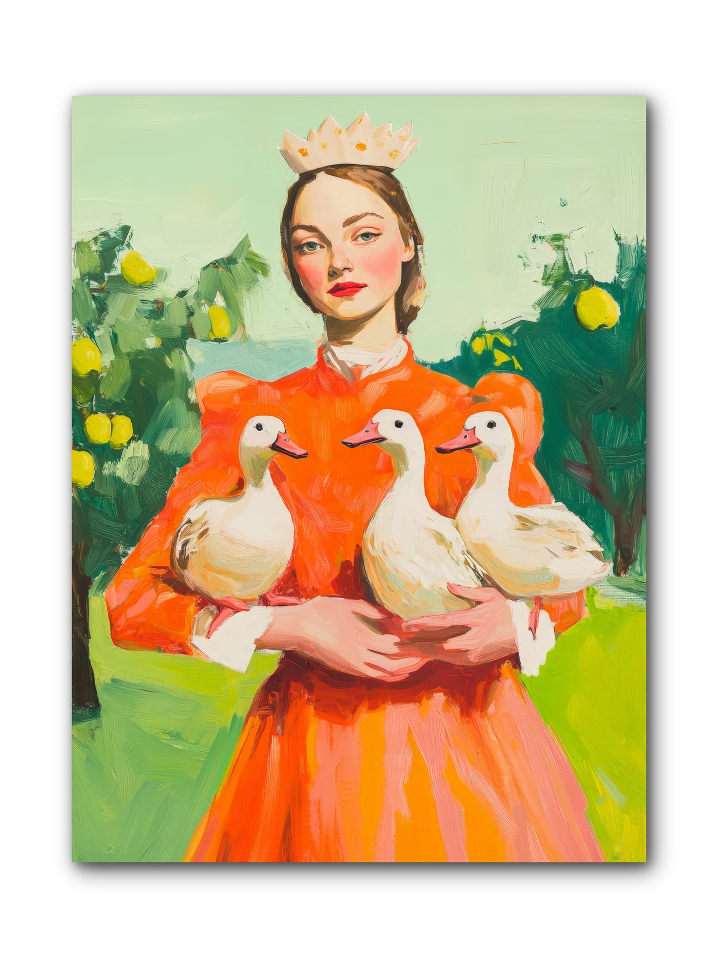How Wings Found LoveRez2 -- Wrapped Canvas 9x12
