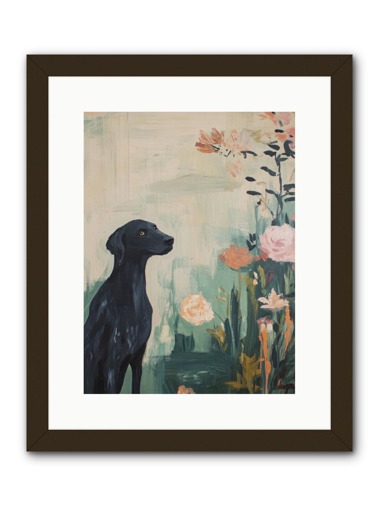 Hunter of Stars -- Framed Print - Black 12x16
