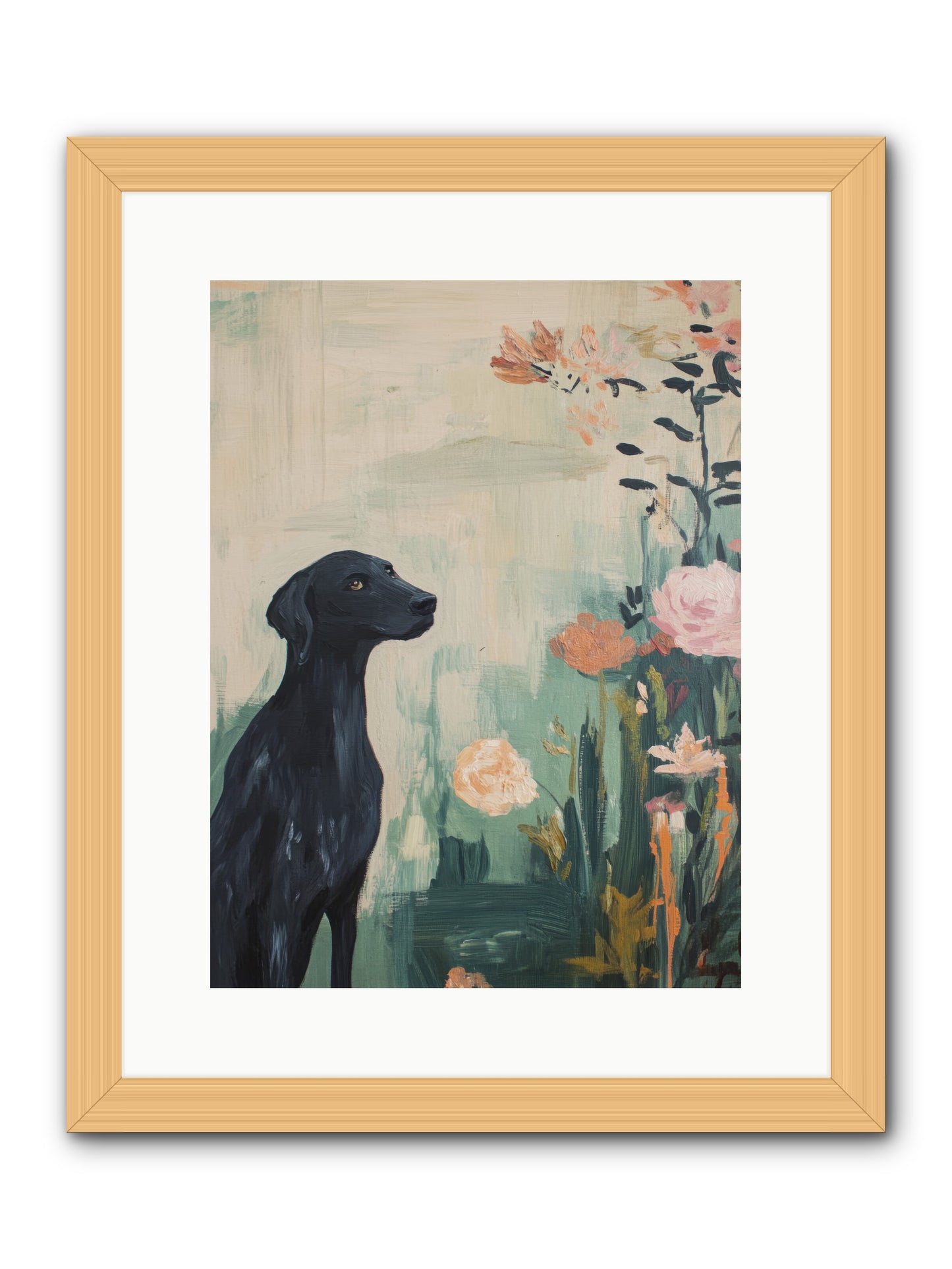 Hunter of Stars -- Framed Print - Natural 12x16