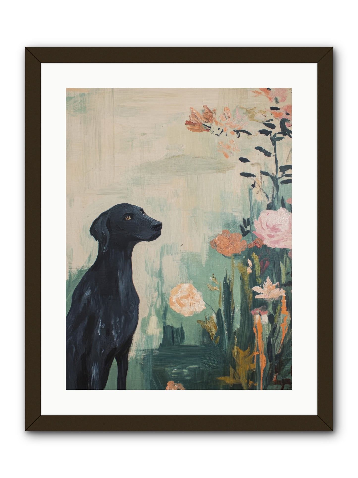 Hunter of Stars -- Framed Print - Black 18x24
