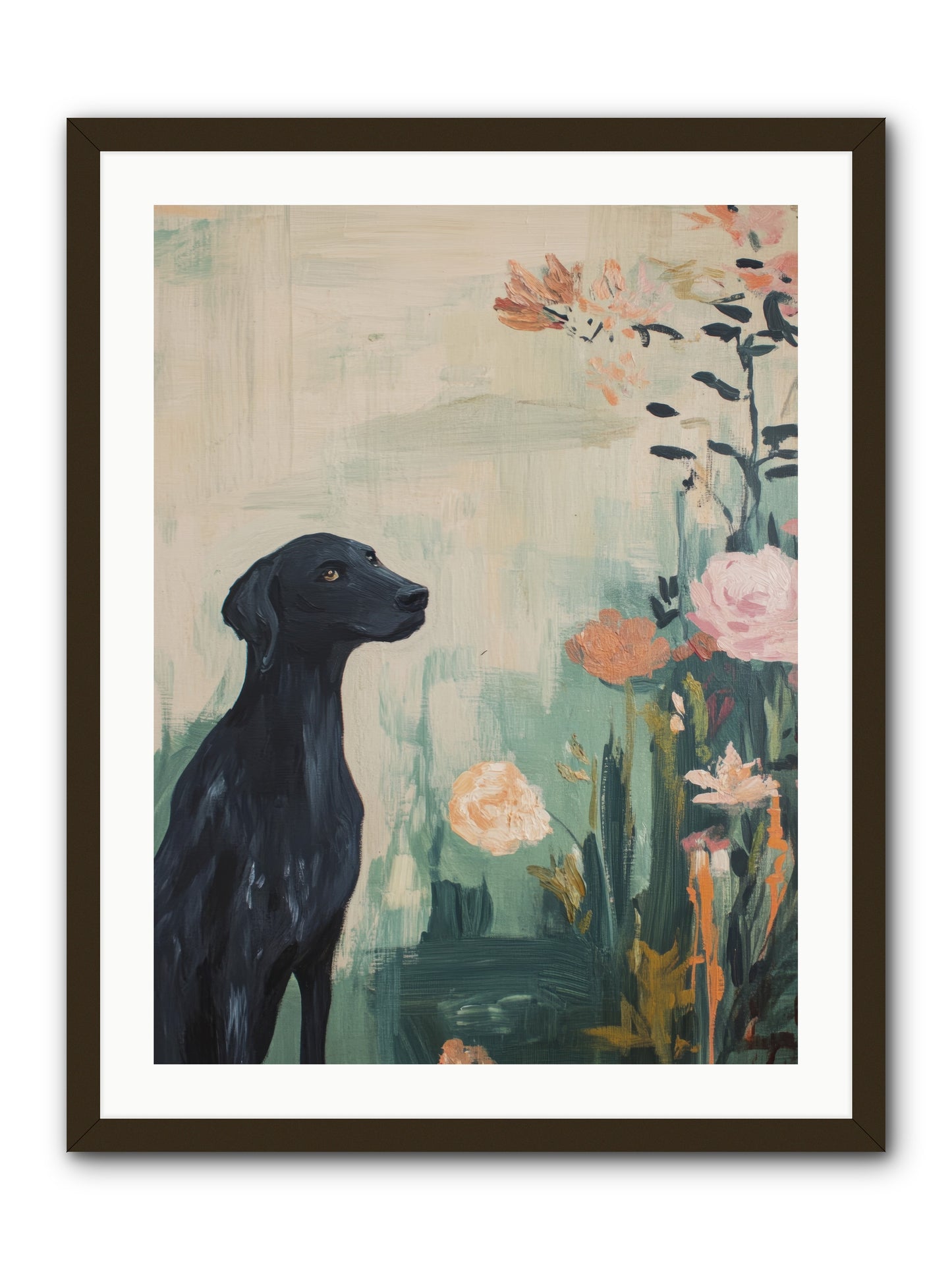 Hunter of Stars -- Framed Print - Black 24x32