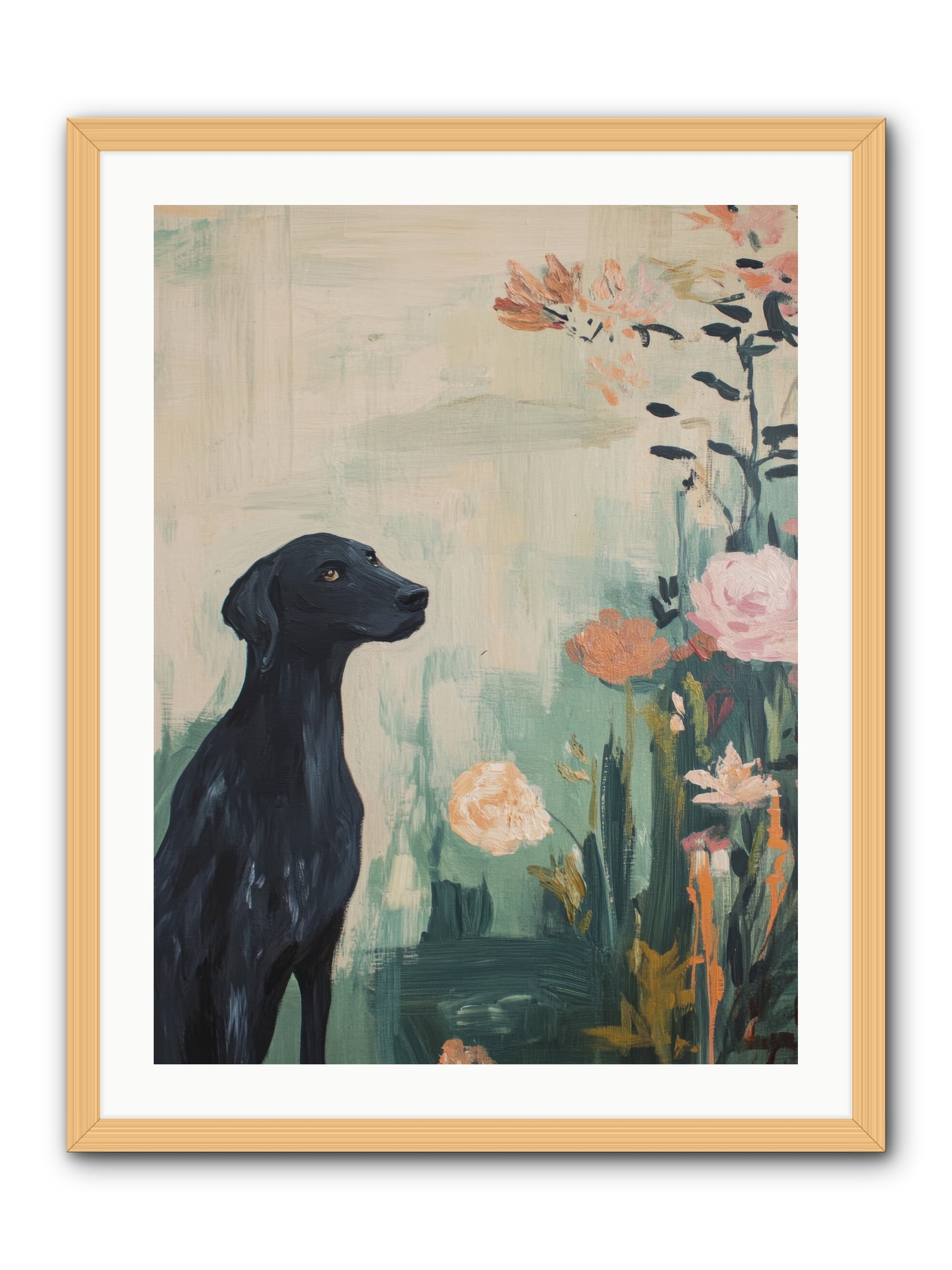 Hunter of Stars -- Framed Print - Natural 24x32