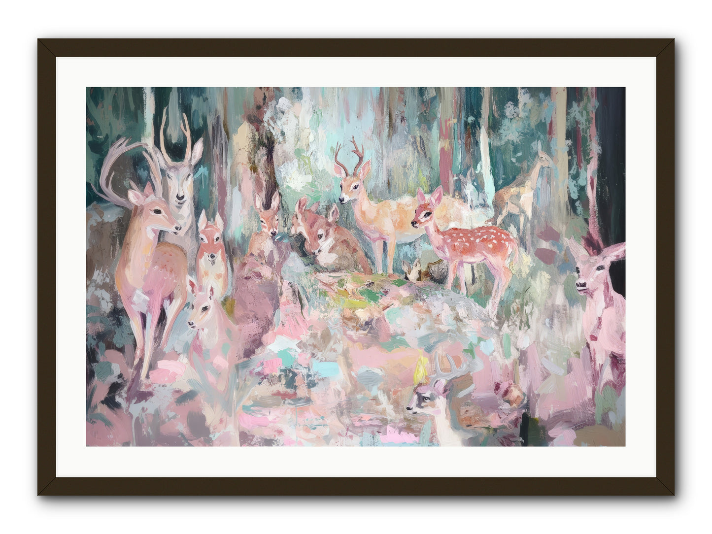 Huntington Glen -- Framed Print - Black 36x24