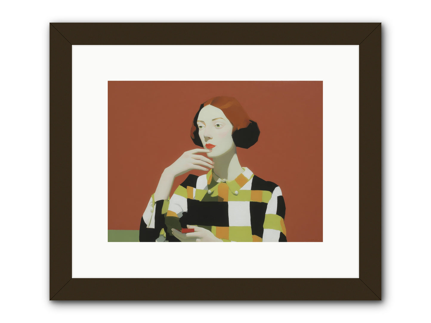 Hush of Dawn -- Framed Print - Black 12x9